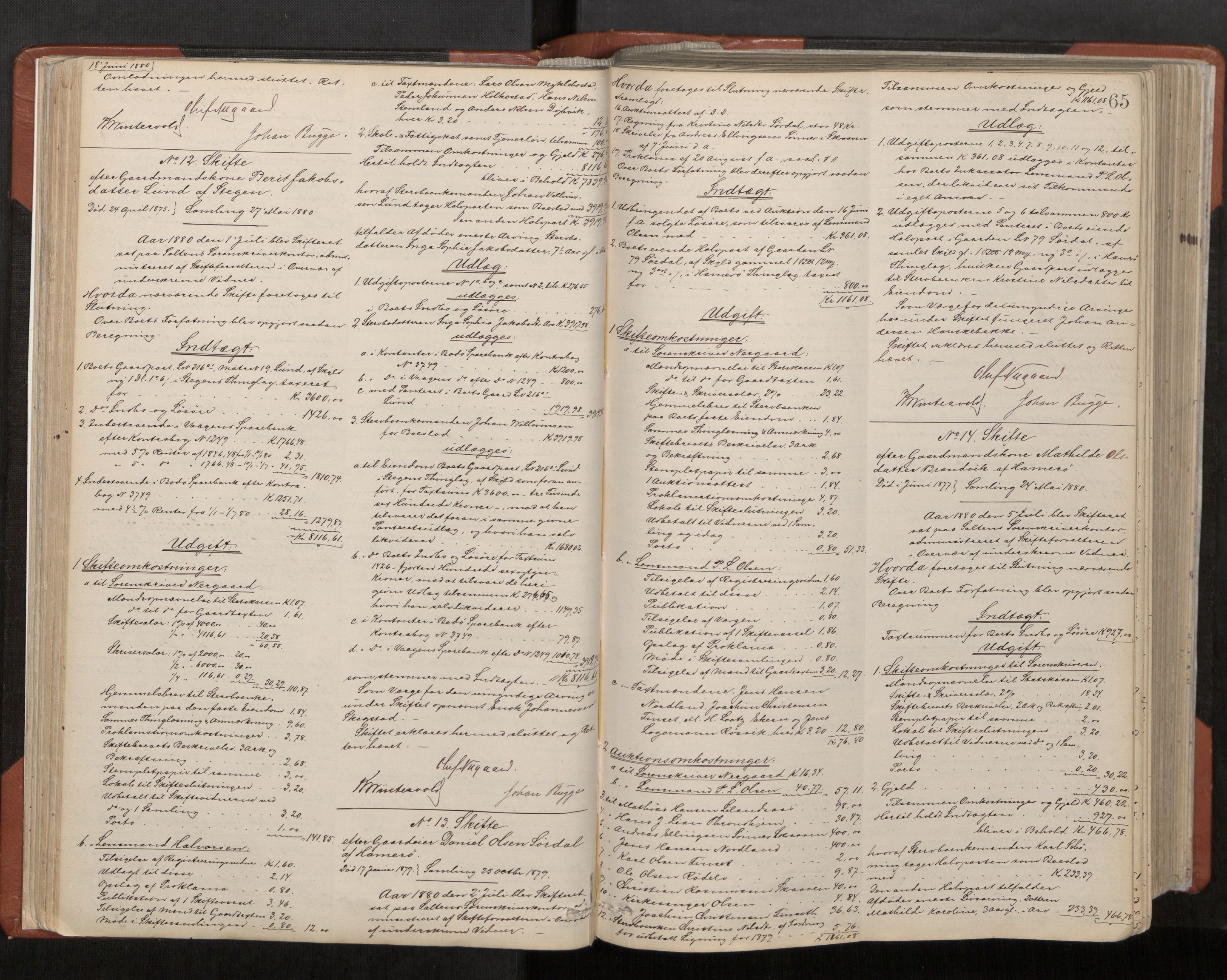 Salten sorenskriveri, AV/SAT-A-4578/1/3/3A/L0063: Skifteslutningsprotokoll, 1877-1894, p. 65