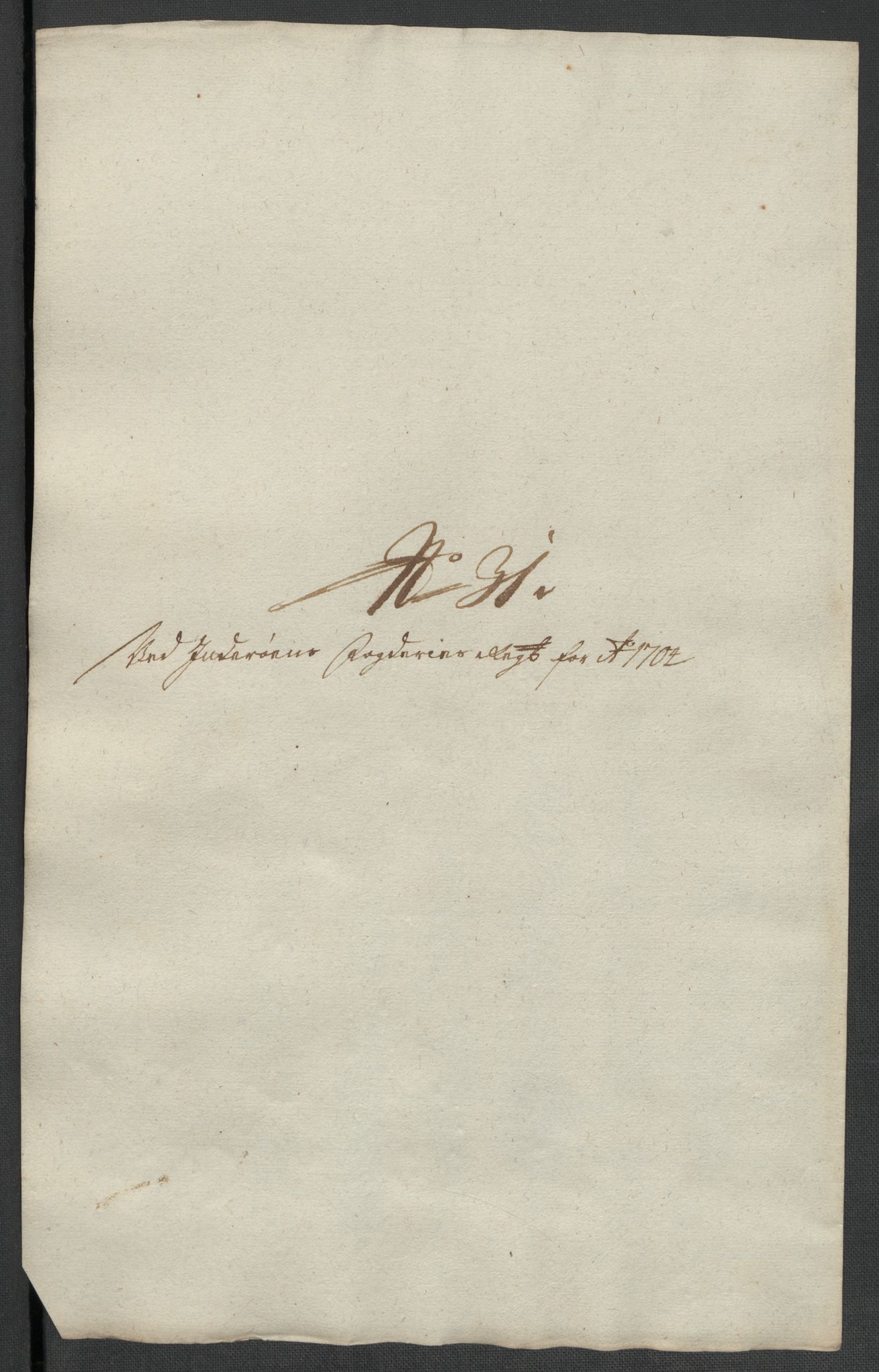 Rentekammeret inntil 1814, Reviderte regnskaper, Fogderegnskap, AV/RA-EA-4092/R63/L4313: Fogderegnskap Inderøy, 1703-1704, p. 585