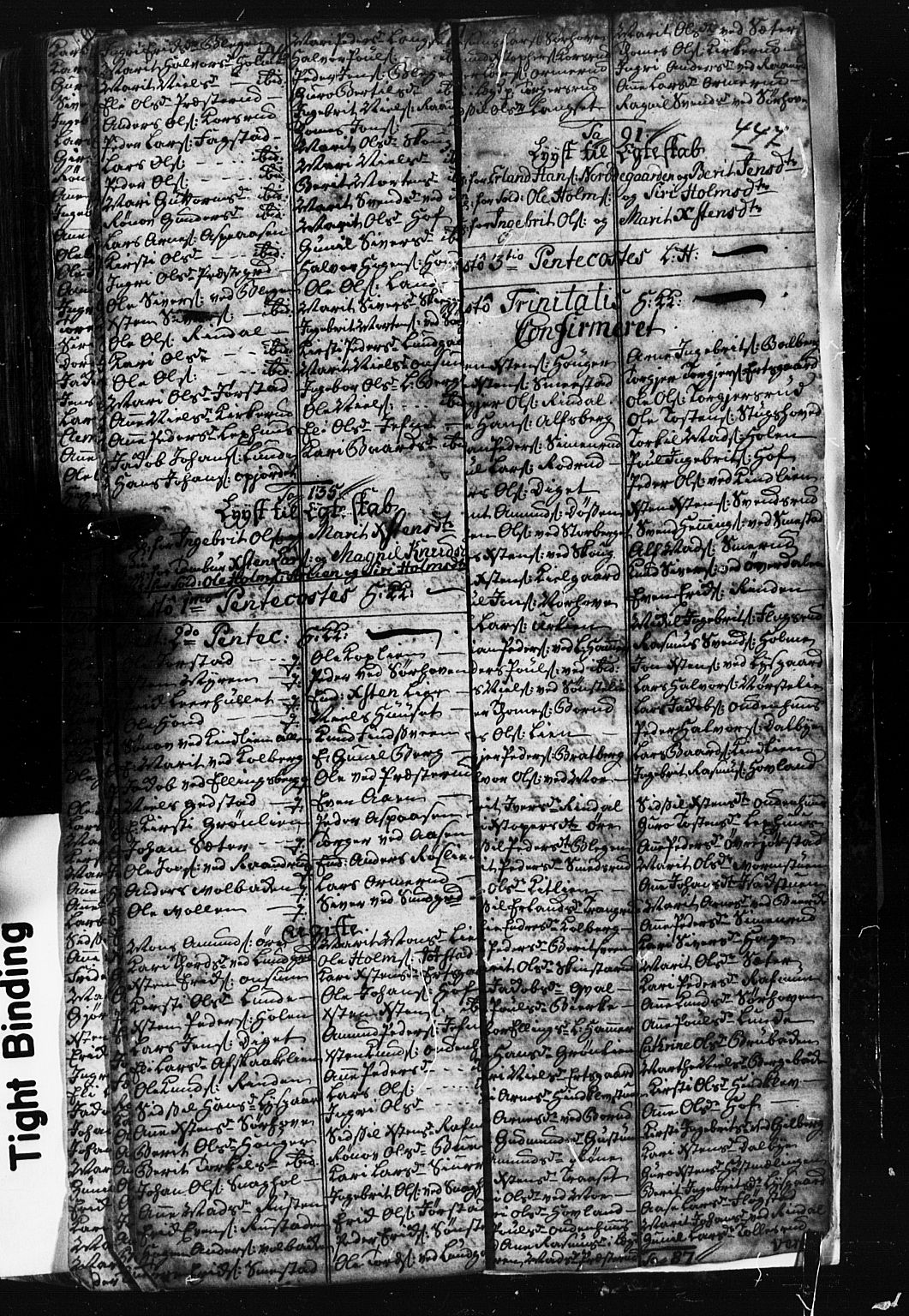 Fåberg prestekontor, SAH/PREST-086/H/Ha/Hab/L0001: Parish register (copy) no. 1, 1727-1767, p. 446-447