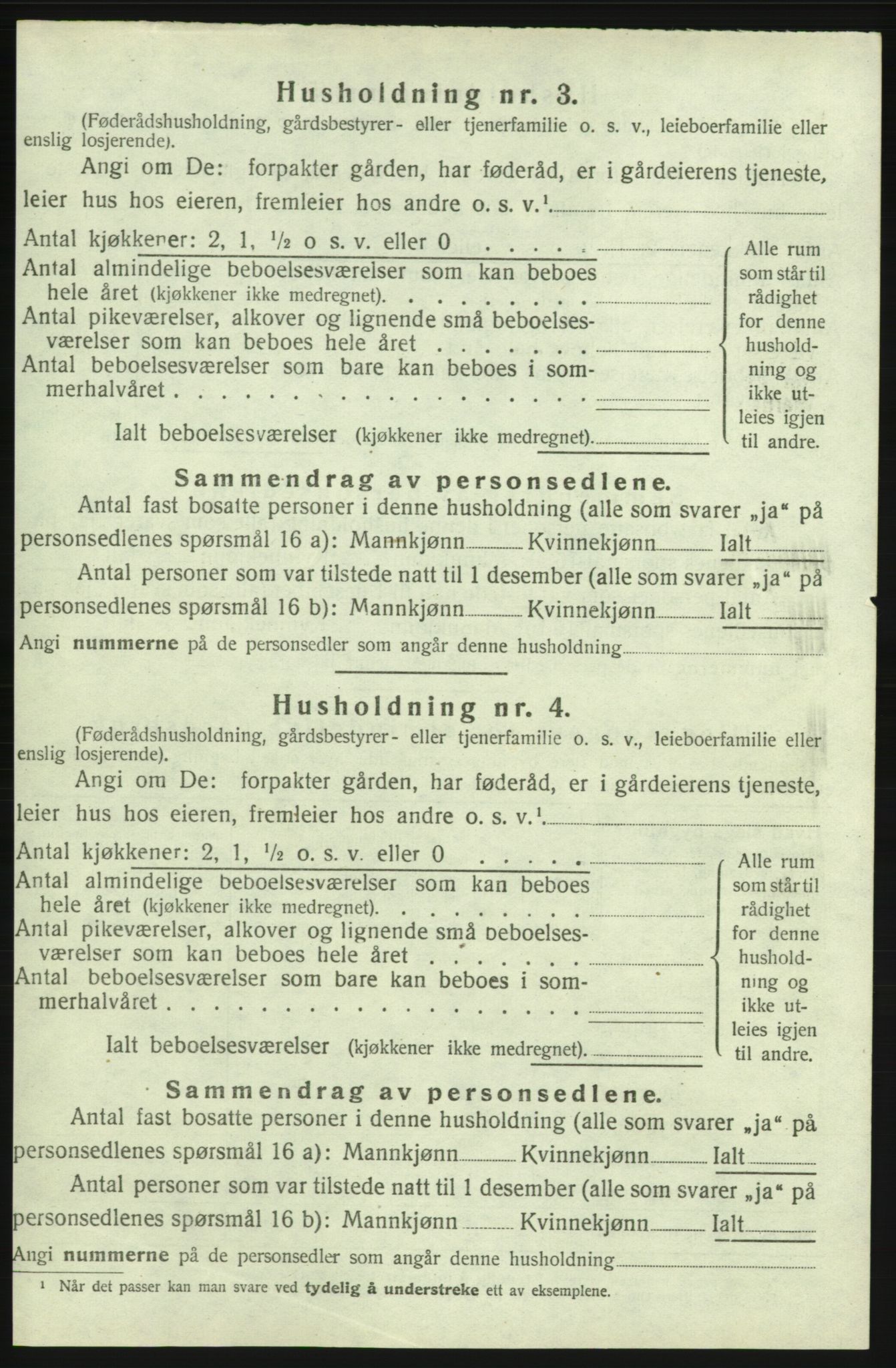 SAB, 1920 census for Skånevik, 1920, p. 176