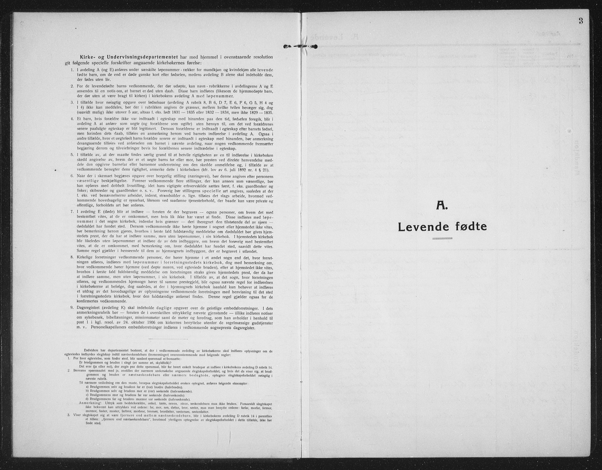 Tranøy sokneprestkontor, AV/SATØ-S-1313/I/Ia/Iab/L0019klokker: Parish register (copy) no. 19, 1914-1940, p. 3