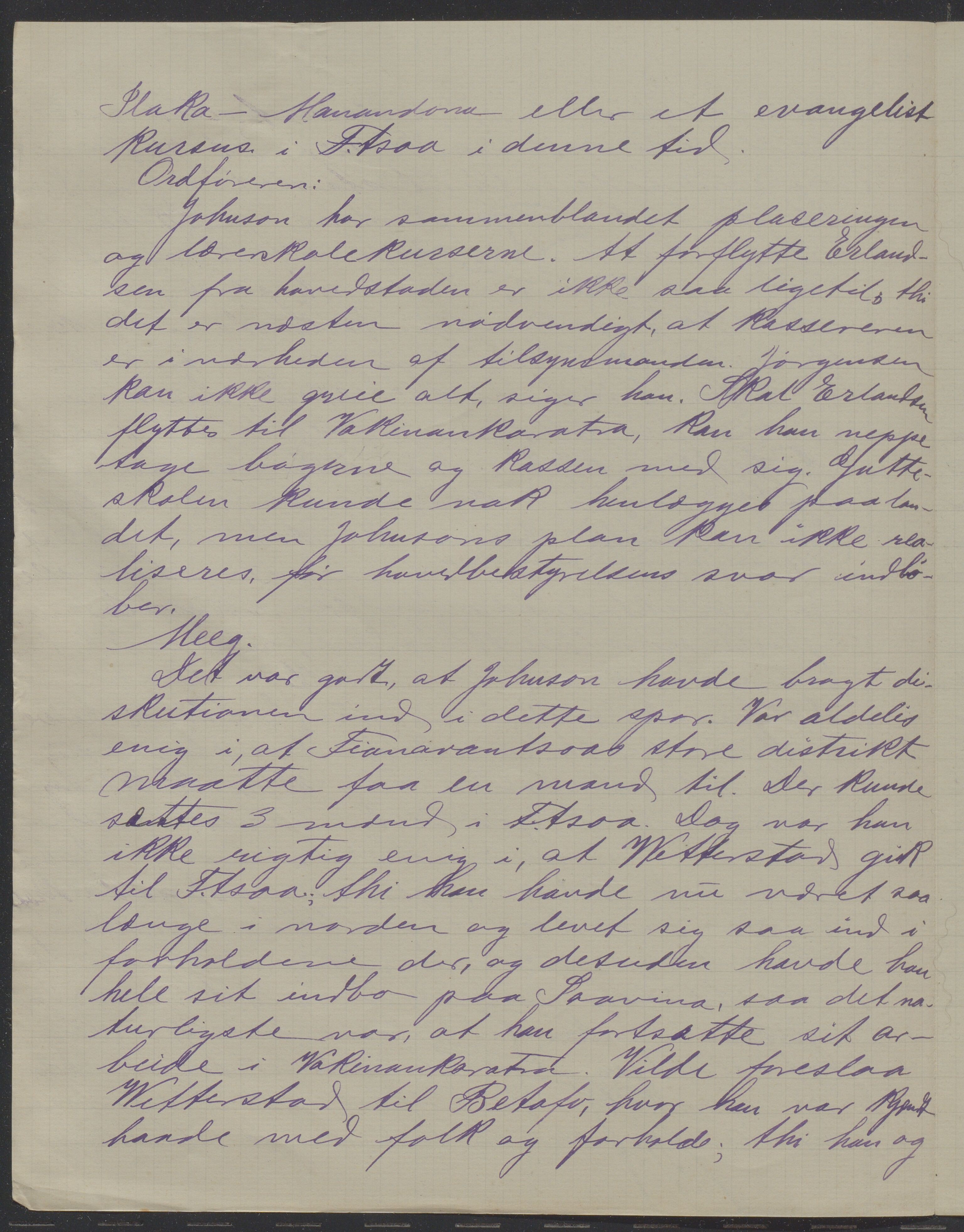 Det Norske Misjonsselskap - hovedadministrasjonen, VID/MA-A-1045/D/Da/Daa/L0043/0009: Konferansereferat og årsberetninger / Konferansereferat fra Madagaskar Innland, del I., 1900