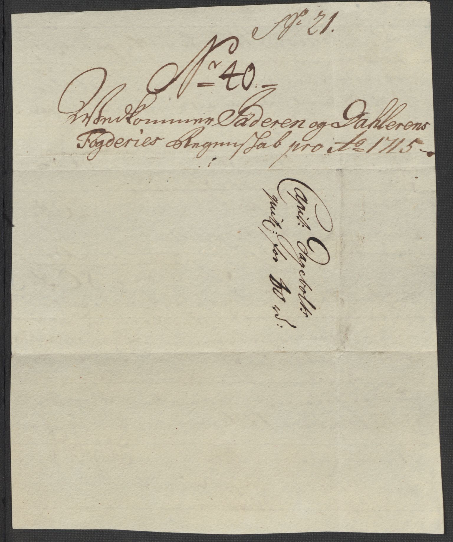 Rentekammeret inntil 1814, Reviderte regnskaper, Fogderegnskap, RA/EA-4092/R46/L2740: Fogderegnskap Jæren og Dalane, 1715-1716, p. 165