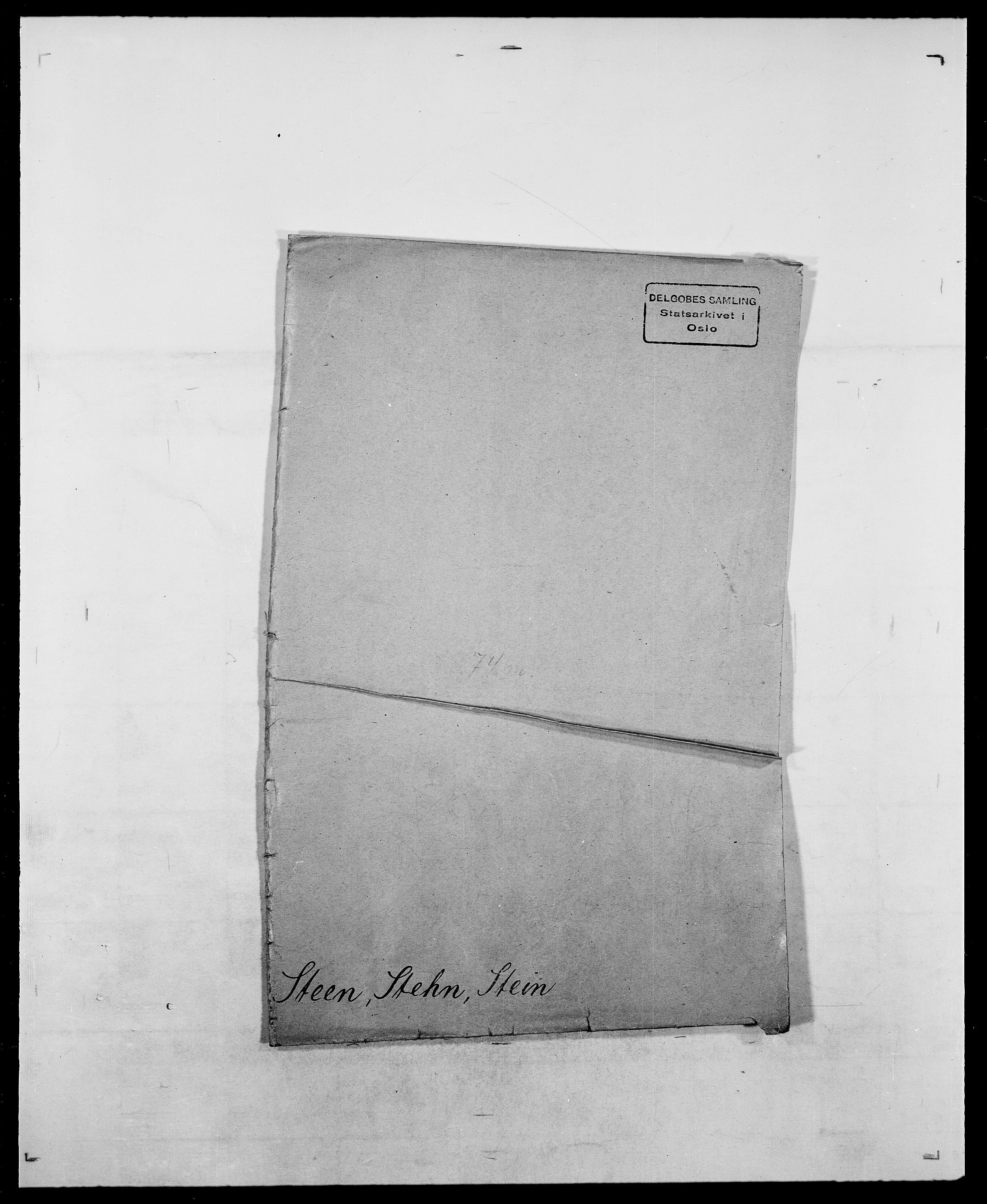 Delgobe, Charles Antoine - samling, AV/SAO-PAO-0038/D/Da/L0037: Steen, Sthen, Stein - Svare, Svanige, Svanne, se også Svanning og Schwane, p. 1
