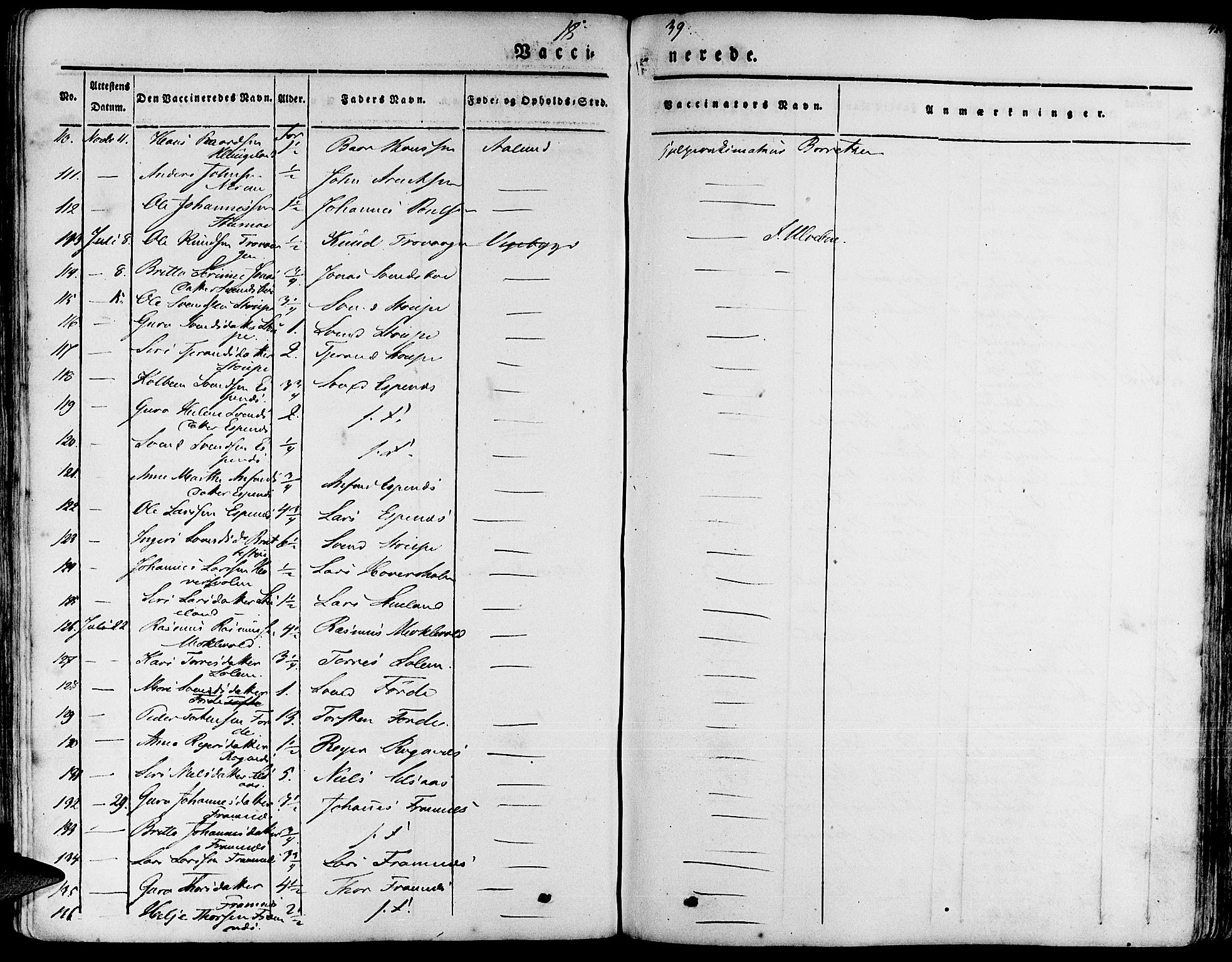 Fjelberg sokneprestembete, AV/SAB-A-75201/H/Haa: Parish register (official) no. A 6, 1835-1851, p. 425