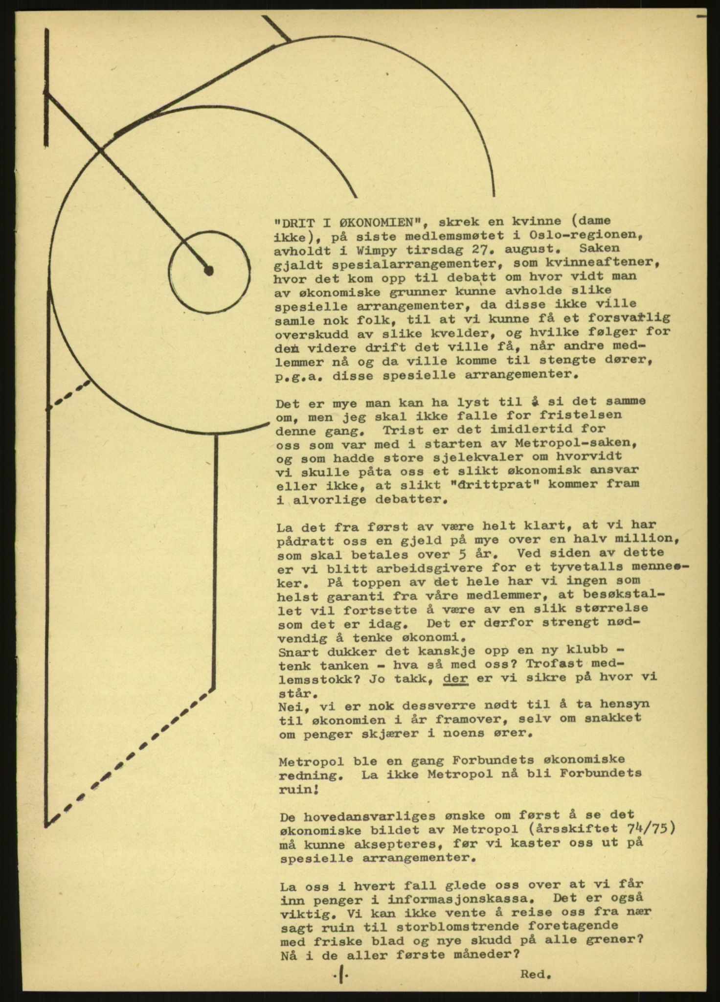 Det Norske Forbundet av 1948/Landsforeningen for Lesbisk og Homofil Frigjøring, AV/RA-PA-1216/E/Eb/L0001: Intern informasjon, 1952-1991, p. 421