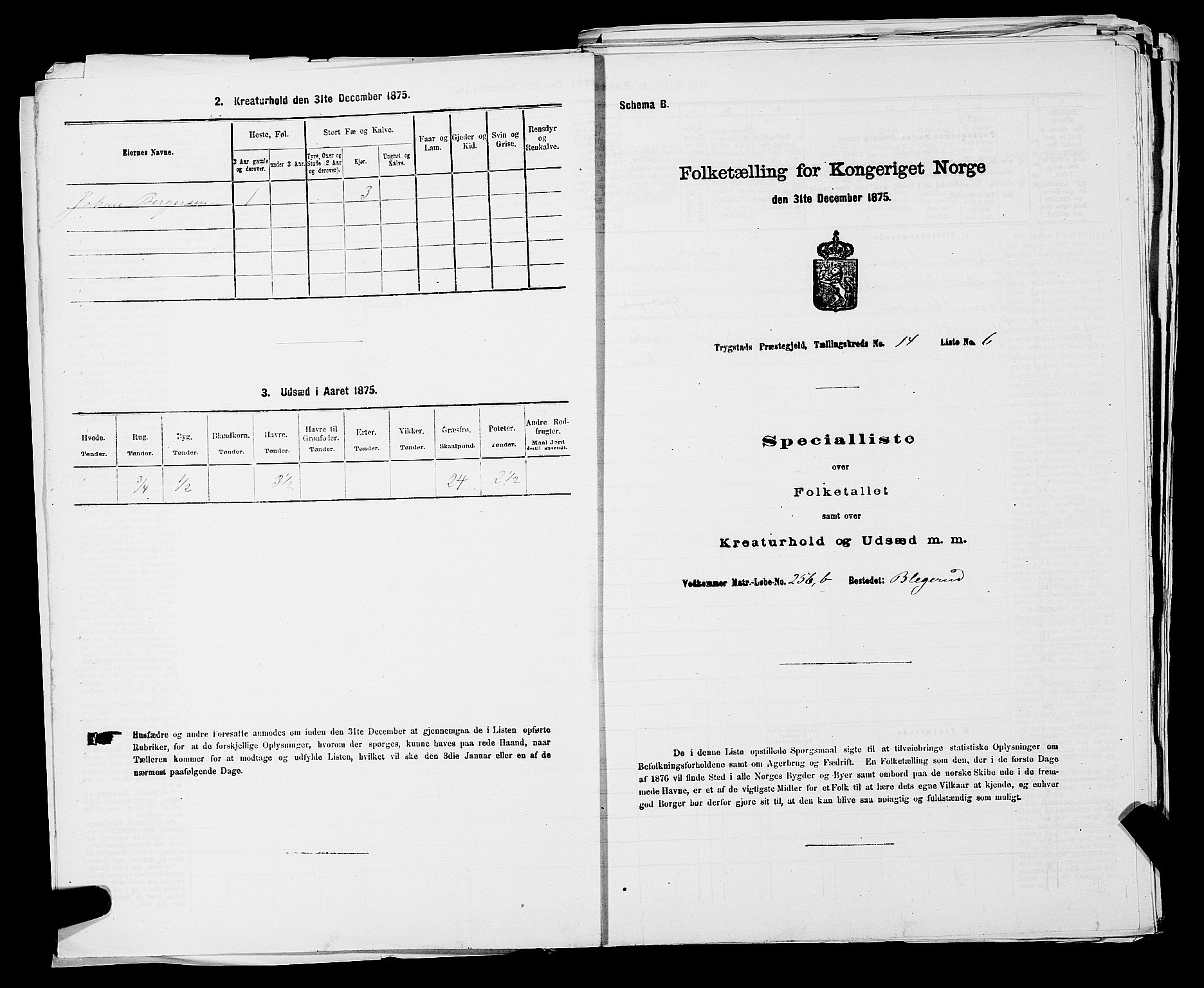 RA, 1875 census for 0122P Trøgstad, 1875, p. 1554