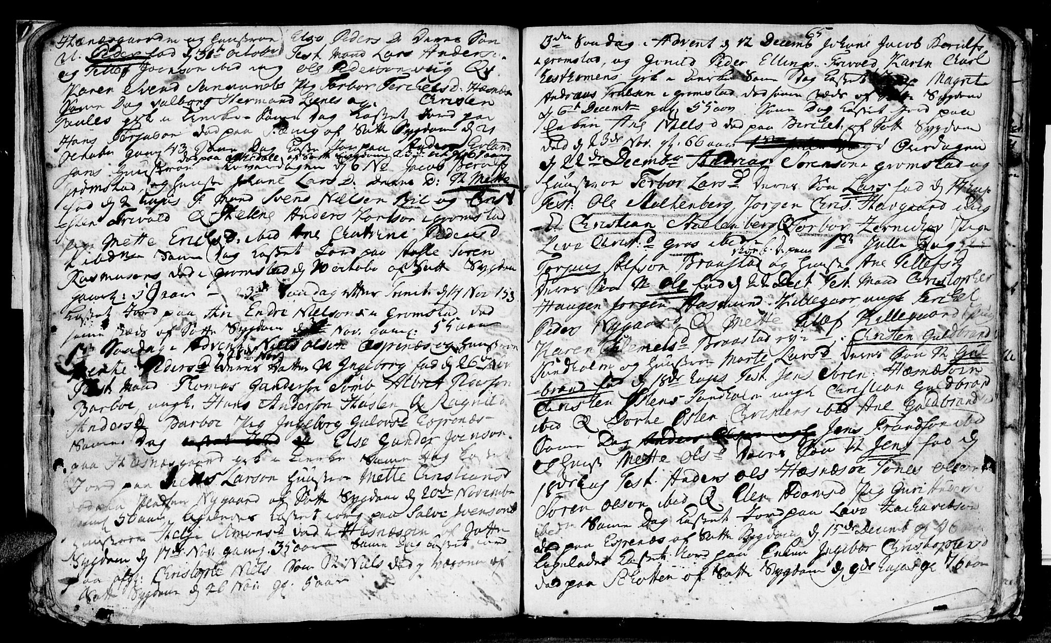 Fjære sokneprestkontor, AV/SAK-1111-0011/F/Fb/L0003: Parish register (copy) no. B 3, 1758-1765, p. 36-37