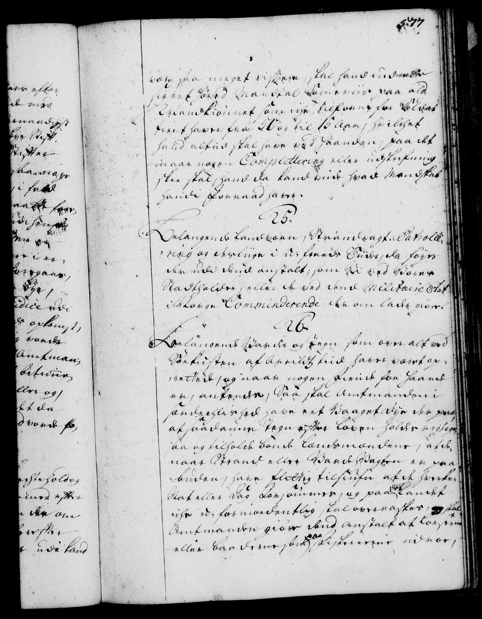 Rentekammeret, Kammerkanselliet, AV/RA-EA-3111/G/Gg/Ggi/L0001: Norsk instruksjonsprotokoll med register (merket RK 53.34), 1720-1729, p. 577