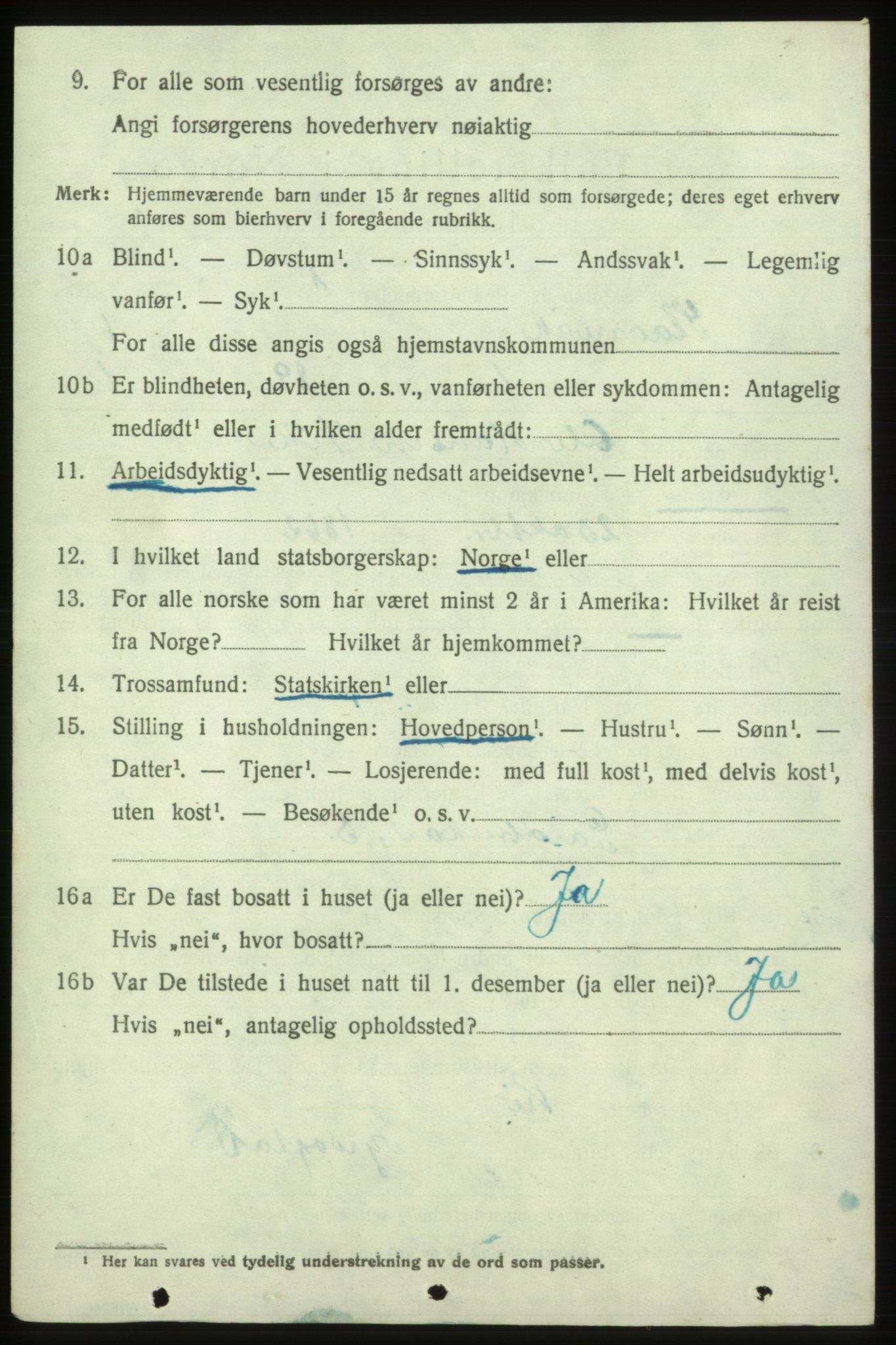 SAB, 1920 census for Skånevik, 1920, p. 4064