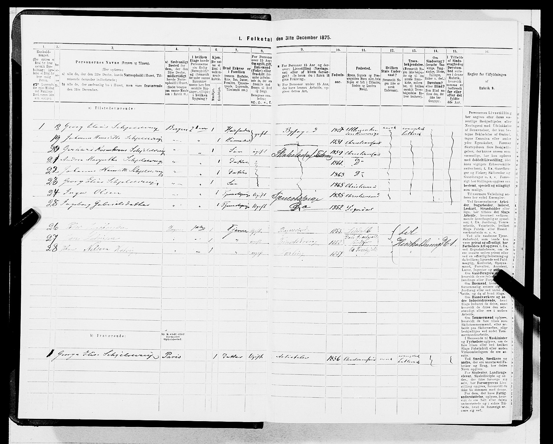 SAB, 1875 census for 1301 Bergen, 1875, p. 1546