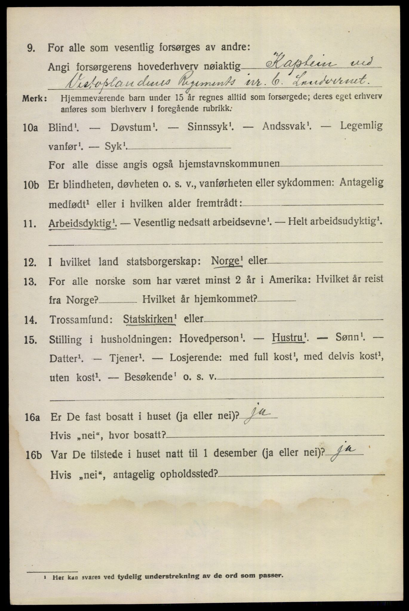 SAKO, 1920 census for Norderhov, 1920, p. 5283