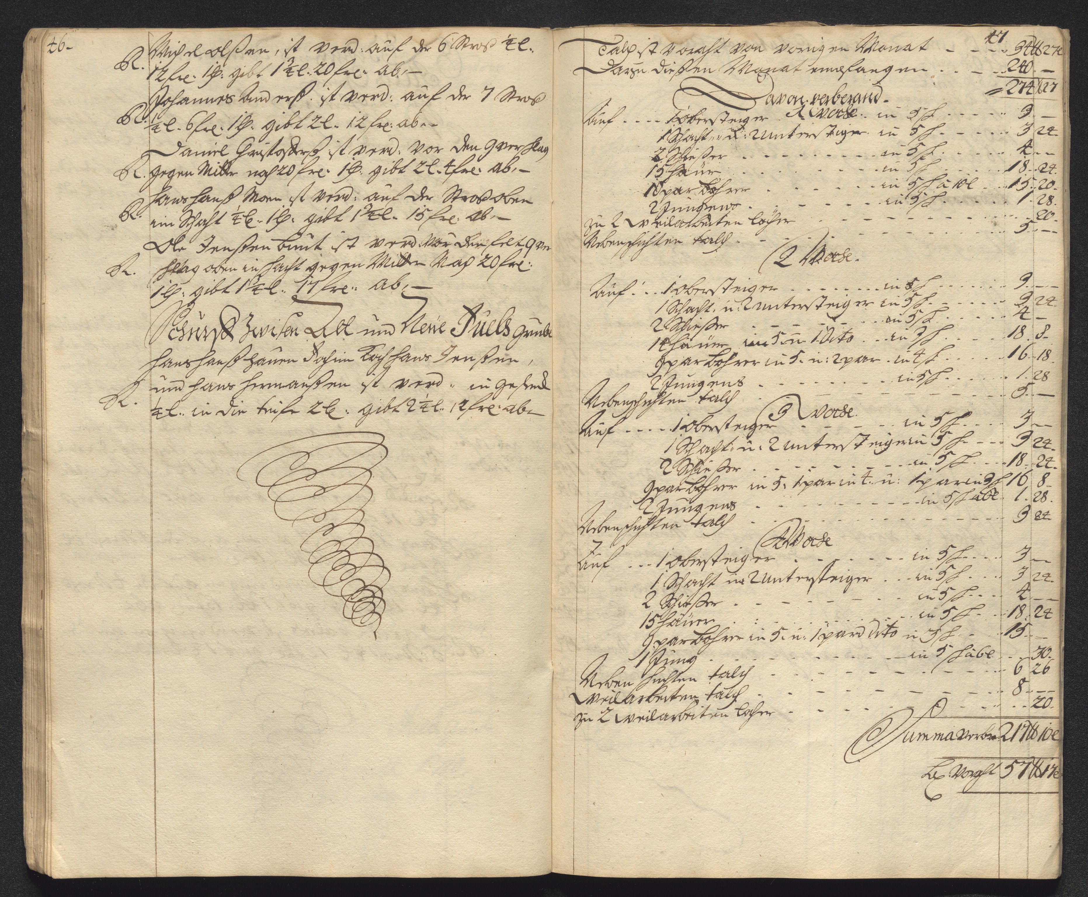 Kongsberg Sølvverk 1623-1816, AV/SAKO-EA-3135/001/D/Dc/Dcd/L0099: Utgiftsregnskap for gruver m.m., 1710, p. 557