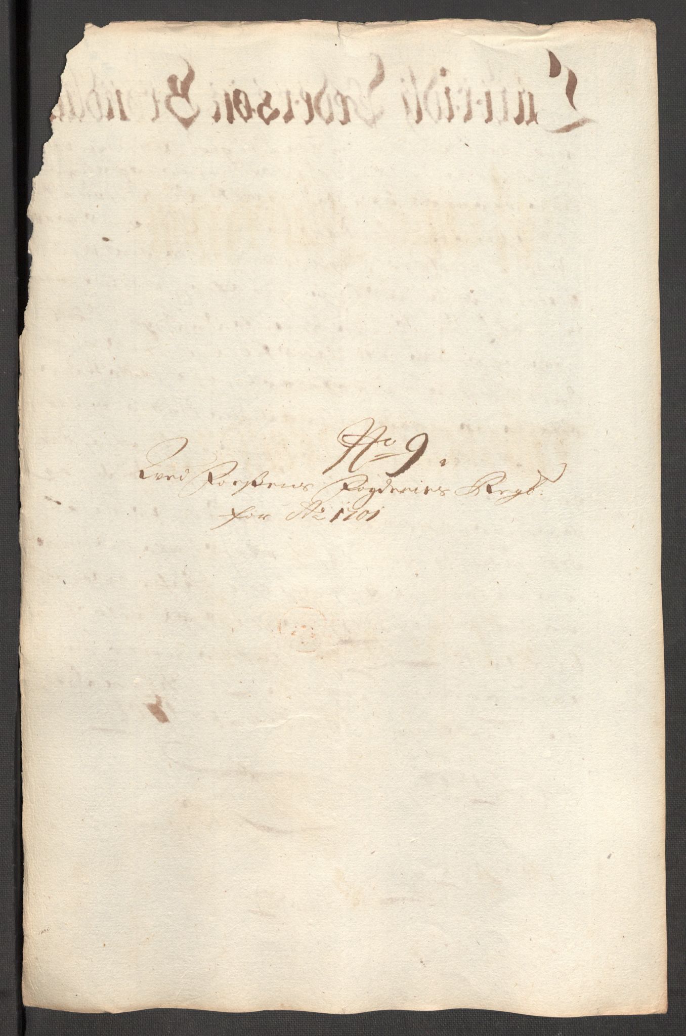 Rentekammeret inntil 1814, Reviderte regnskaper, Fogderegnskap, AV/RA-EA-4092/R57/L3854: Fogderegnskap Fosen, 1700-1701, p. 270