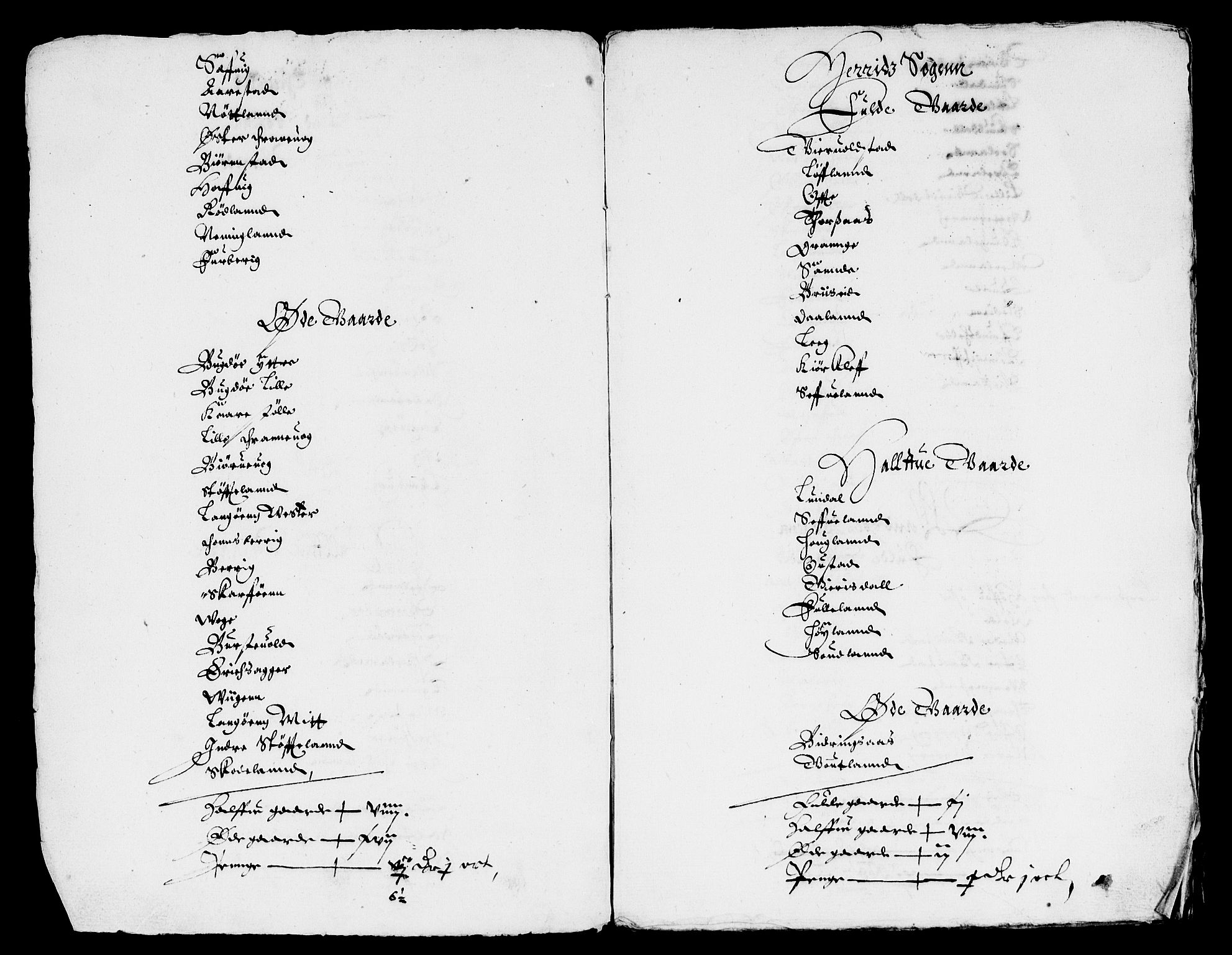 Rentekammeret inntil 1814, Reviderte regnskaper, Lensregnskaper, AV/RA-EA-5023/R/Rb/Rbr/L0011: Lista len, 1636-1639