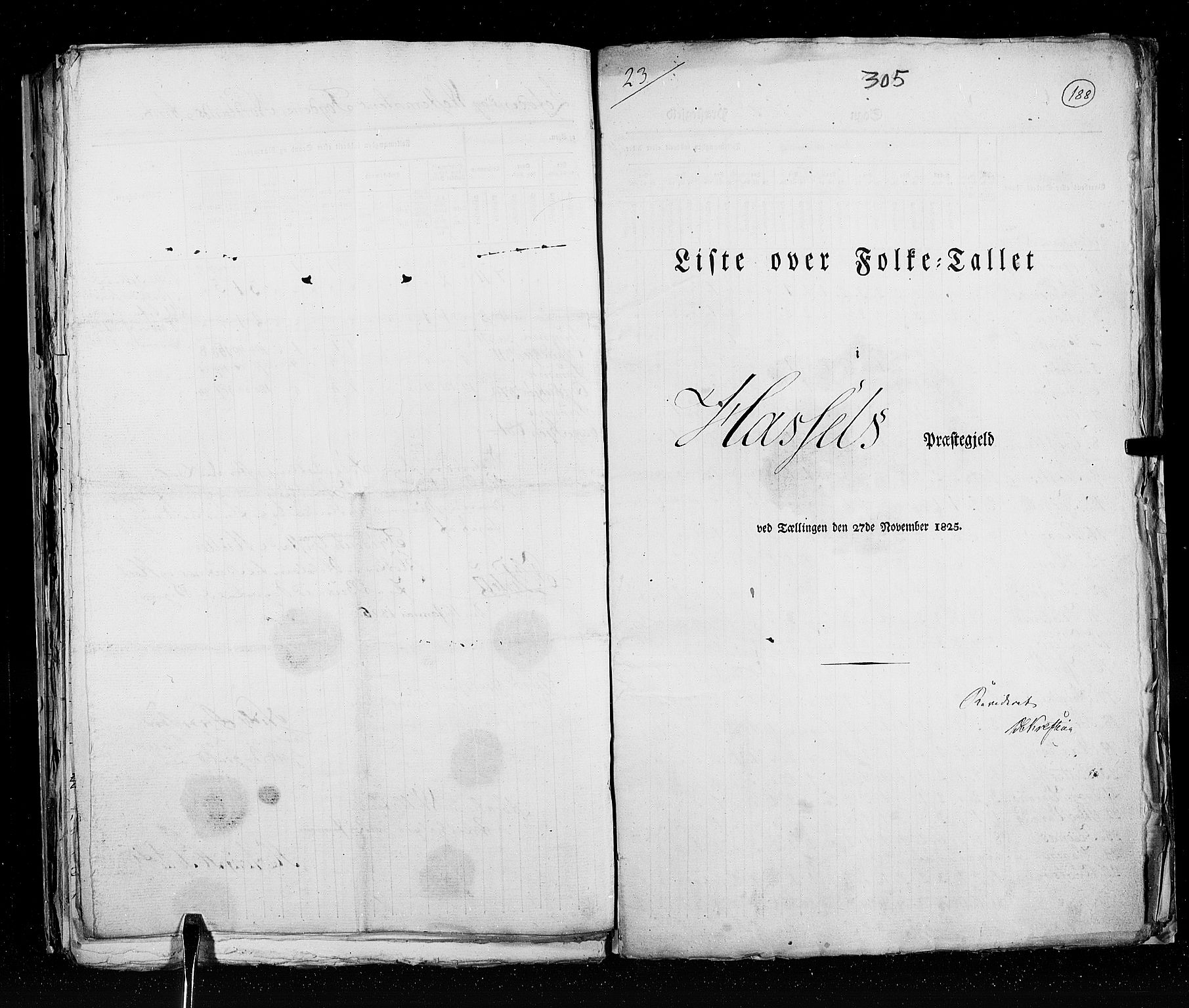 RA, Census 1825, vol. 18: Nordland amt, 1825, p. 188