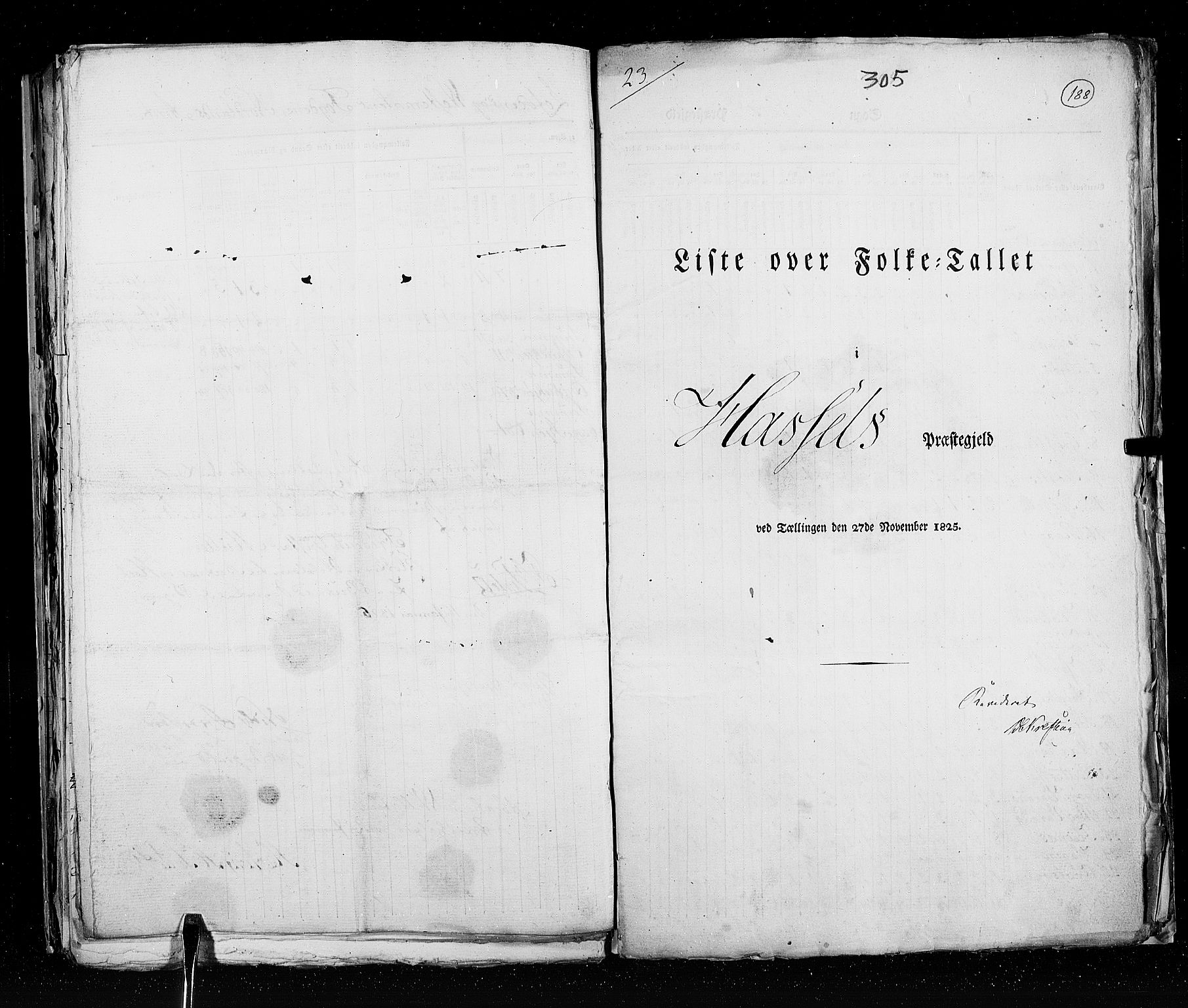 RA, Census 1825, vol. 18: Nordland amt, 1825, p. 188