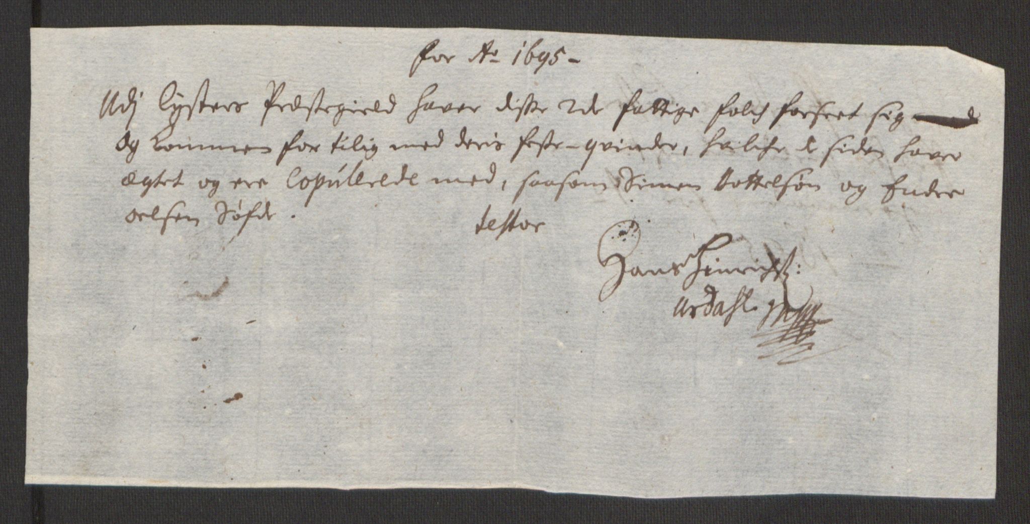 Rentekammeret inntil 1814, Reviderte regnskaper, Fogderegnskap, AV/RA-EA-4092/R52/L3308: Fogderegnskap Sogn, 1695, p. 325