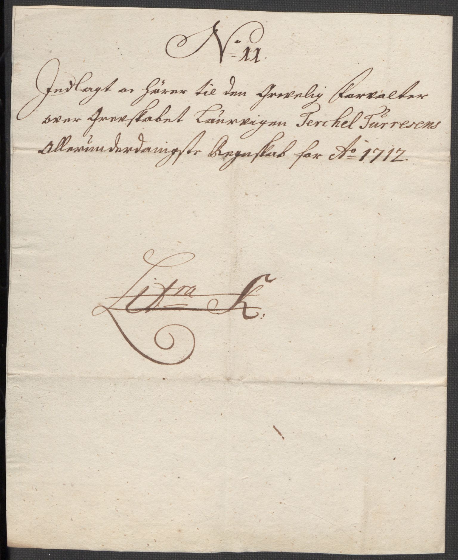 Rentekammeret inntil 1814, Reviderte regnskaper, Fogderegnskap, RA/EA-4092/R33/L1984: Fogderegnskap Larvik grevskap, 1712, p. 183