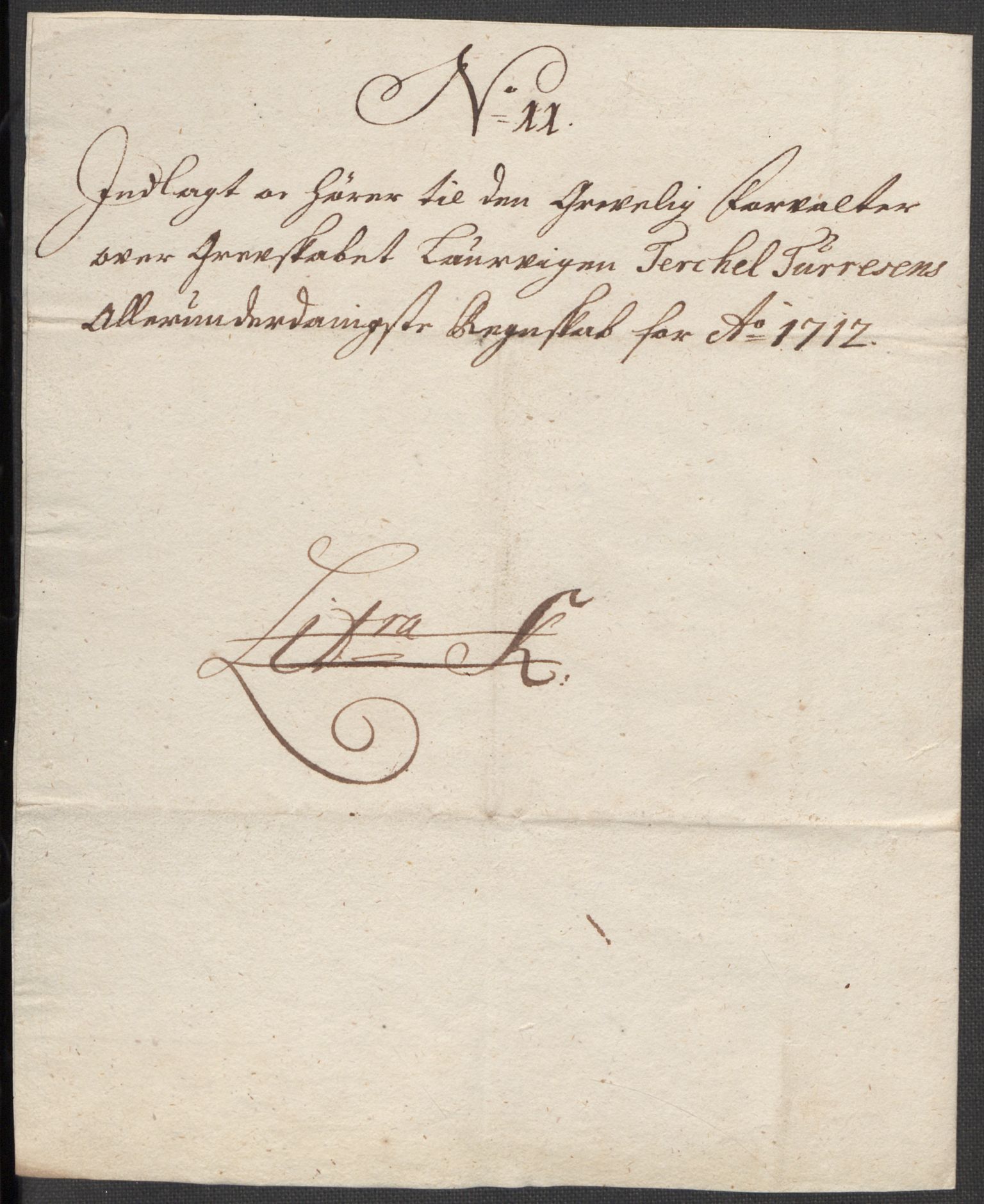 Rentekammeret inntil 1814, Reviderte regnskaper, Fogderegnskap, AV/RA-EA-4092/R33/L1984: Fogderegnskap Larvik grevskap, 1712, p. 183