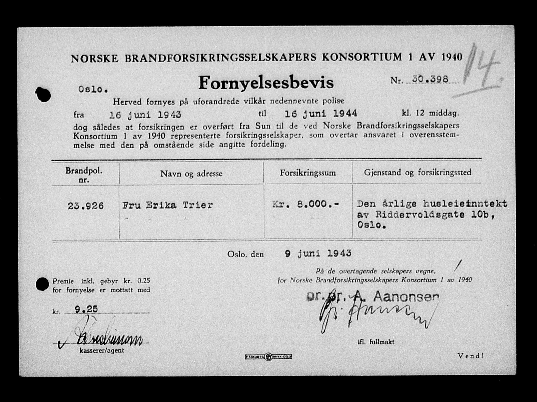 Justisdepartementet, Tilbakeføringskontoret for inndratte formuer, AV/RA-S-1564/H/Hc/Hcc/L0984: --, 1945-1947, p. 450