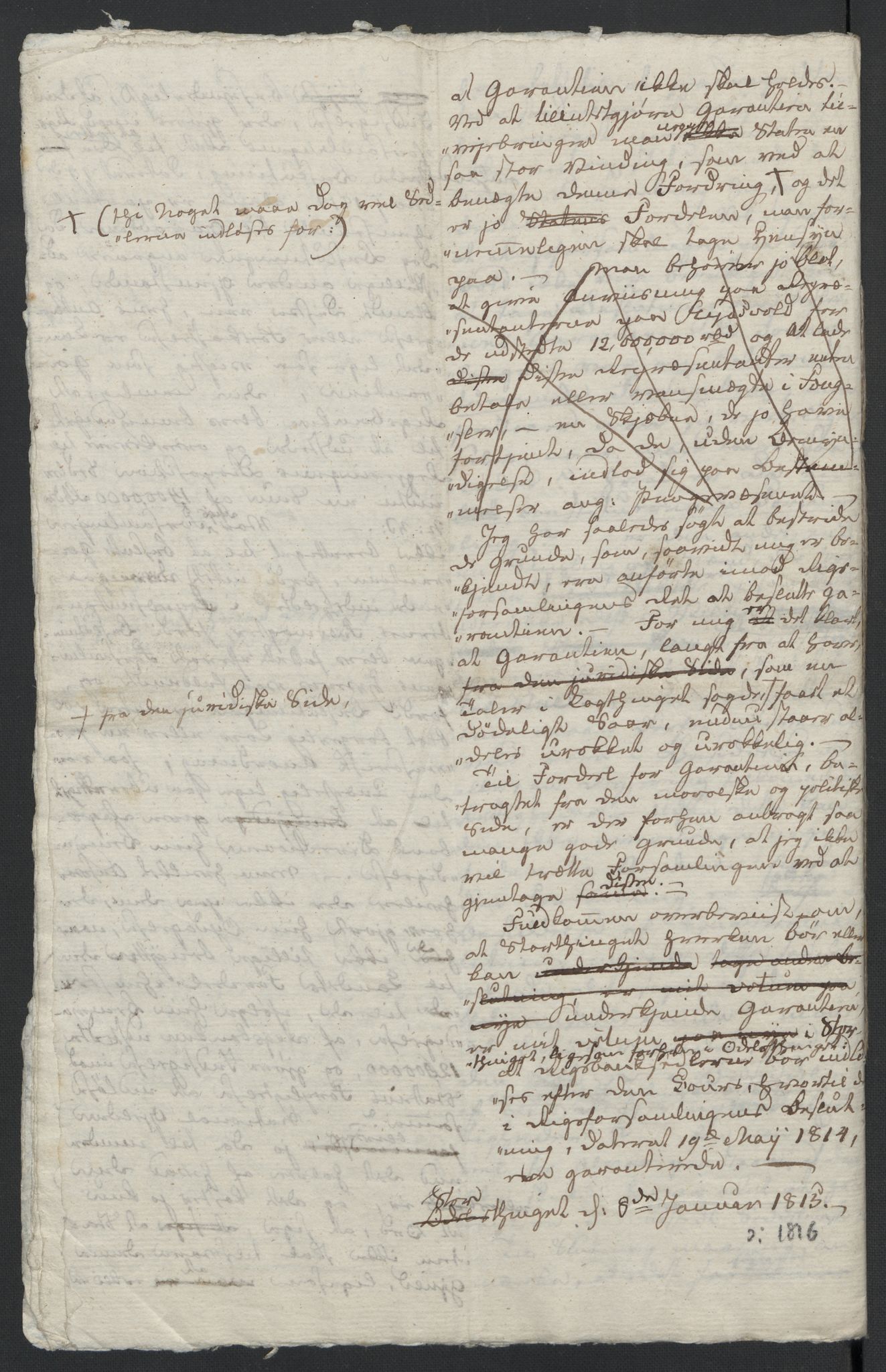 Christie, Wilhelm Frimann Koren, AV/RA-PA-0014/F/L0005: Christies dokumenter fra Stortinget, 1815-1816, p. 493