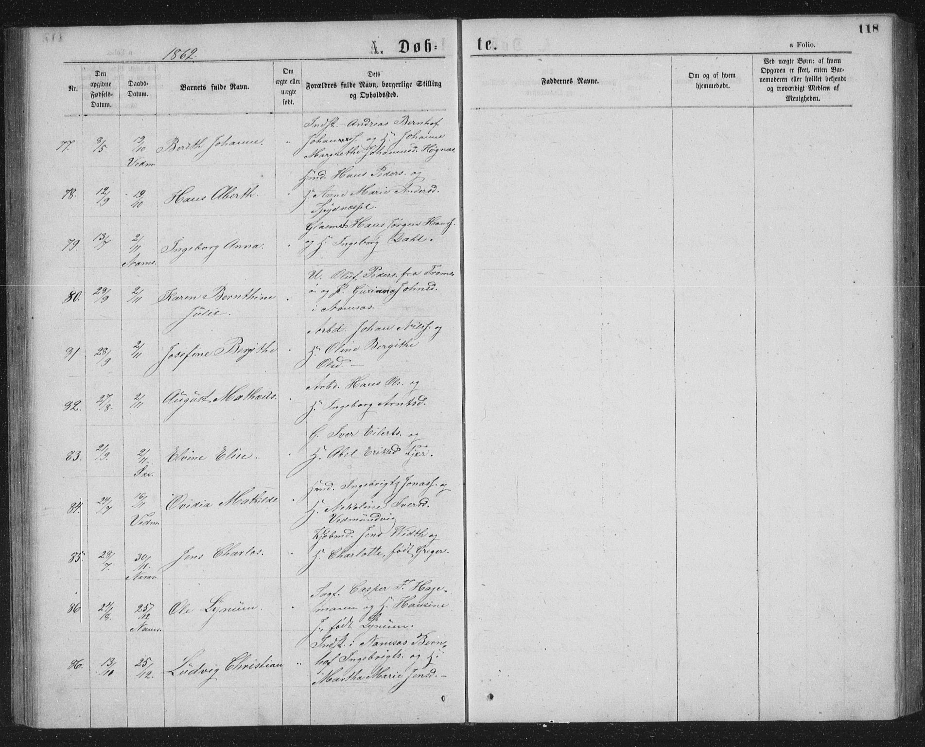 Ministerialprotokoller, klokkerbøker og fødselsregistre - Nord-Trøndelag, SAT/A-1458/768/L0566: Parish register (official) no. 768A01, 1836-1865, p. 118