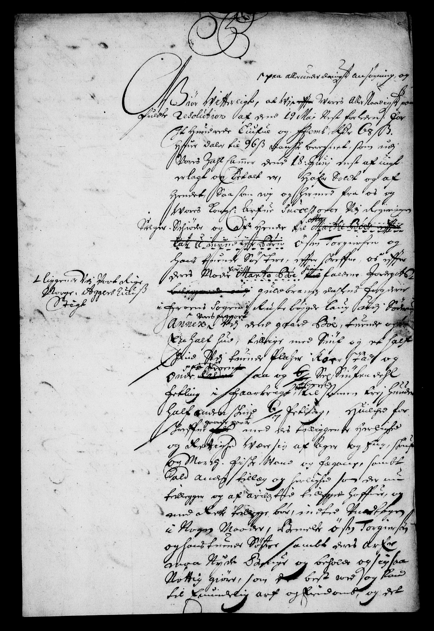 Rentekammeret inntil 1814, Realistisk ordnet avdeling, RA/EA-4070/On/L0013: [Jj 14]: Forskjellige dokumenter om krongodset i Norge, 1672-1722, p. 261