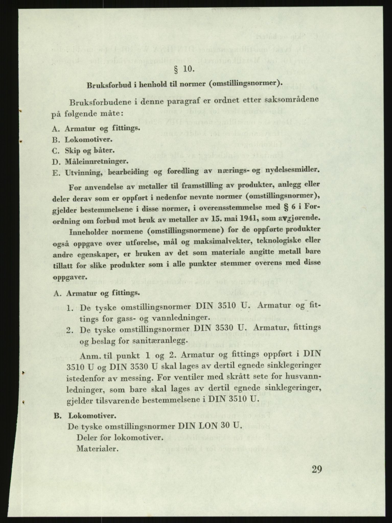 Direktoratet for industriforsyning, Sekretariatet, AV/RA-S-4153/D/Df/L0054: 9. Metallkontoret, 1940-1945, p. 1469
