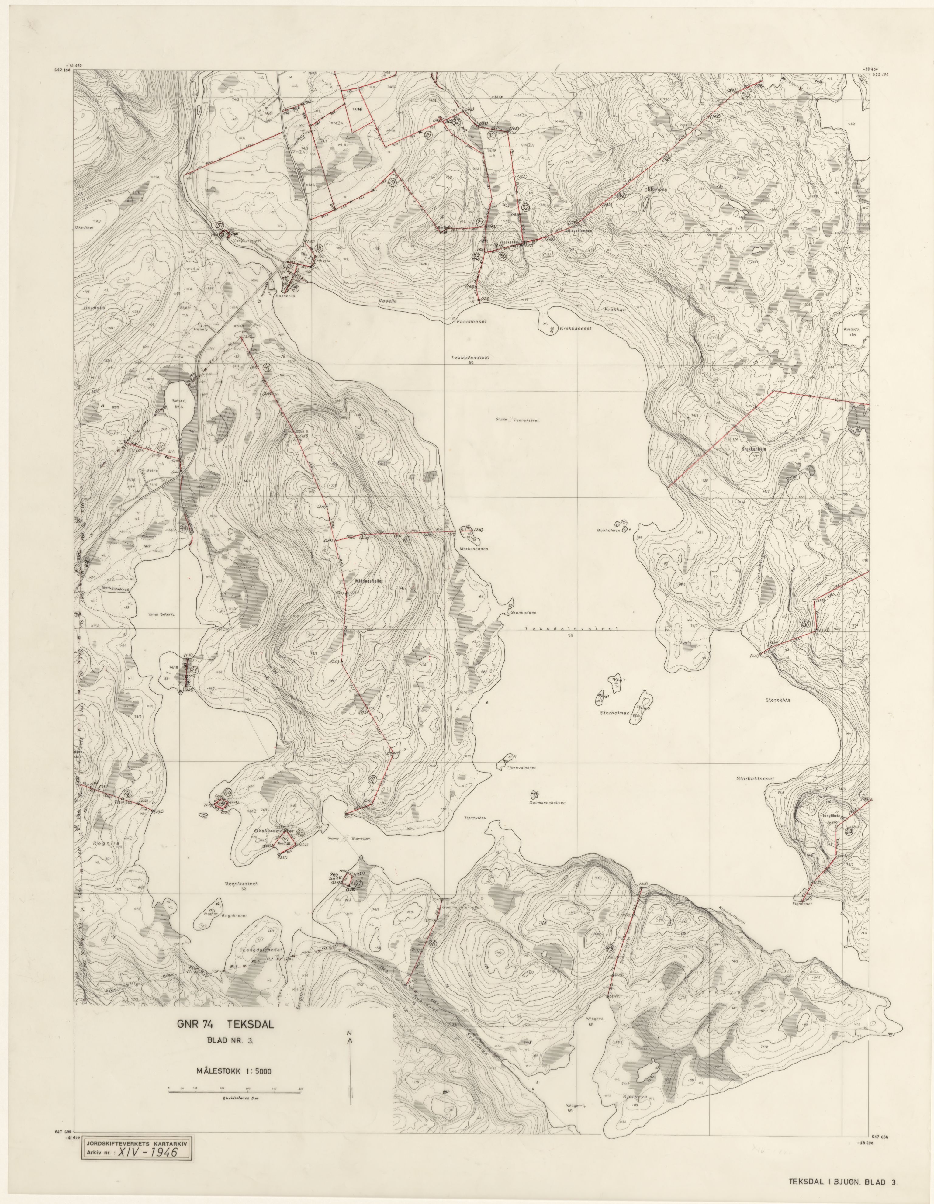 Jordskifteverkets kartarkiv, RA/S-3929/T, 1859-1988, p. 3050