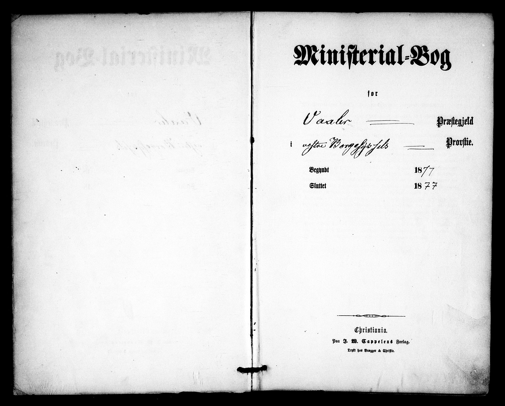 Våler prestekontor Kirkebøker, AV/SAO-A-11083/F/Fa/L0009: Parish register (official) no. I 9, 1873-1877