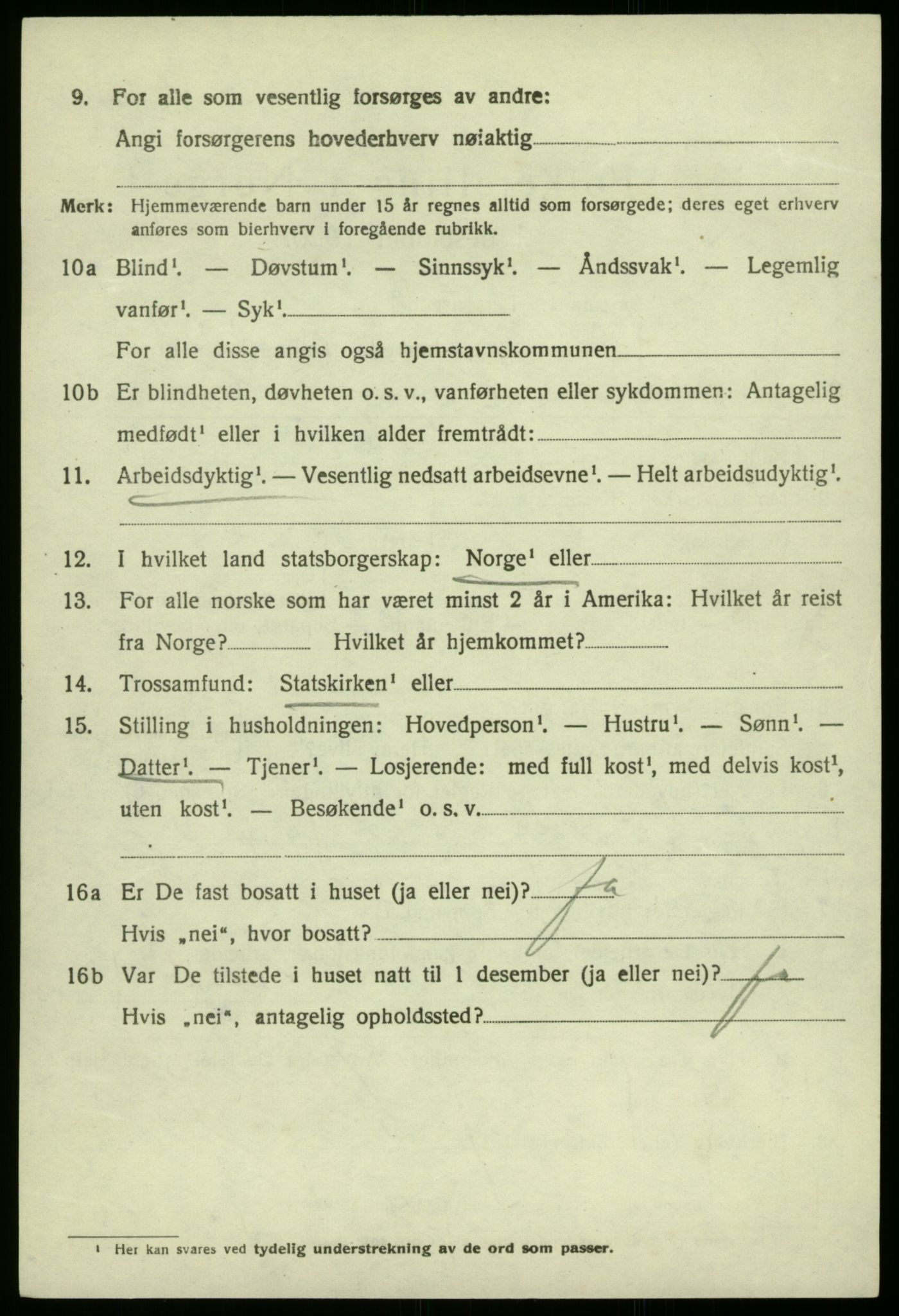 SAB, 1920 census for Laksevåg, 1920, p. 3267