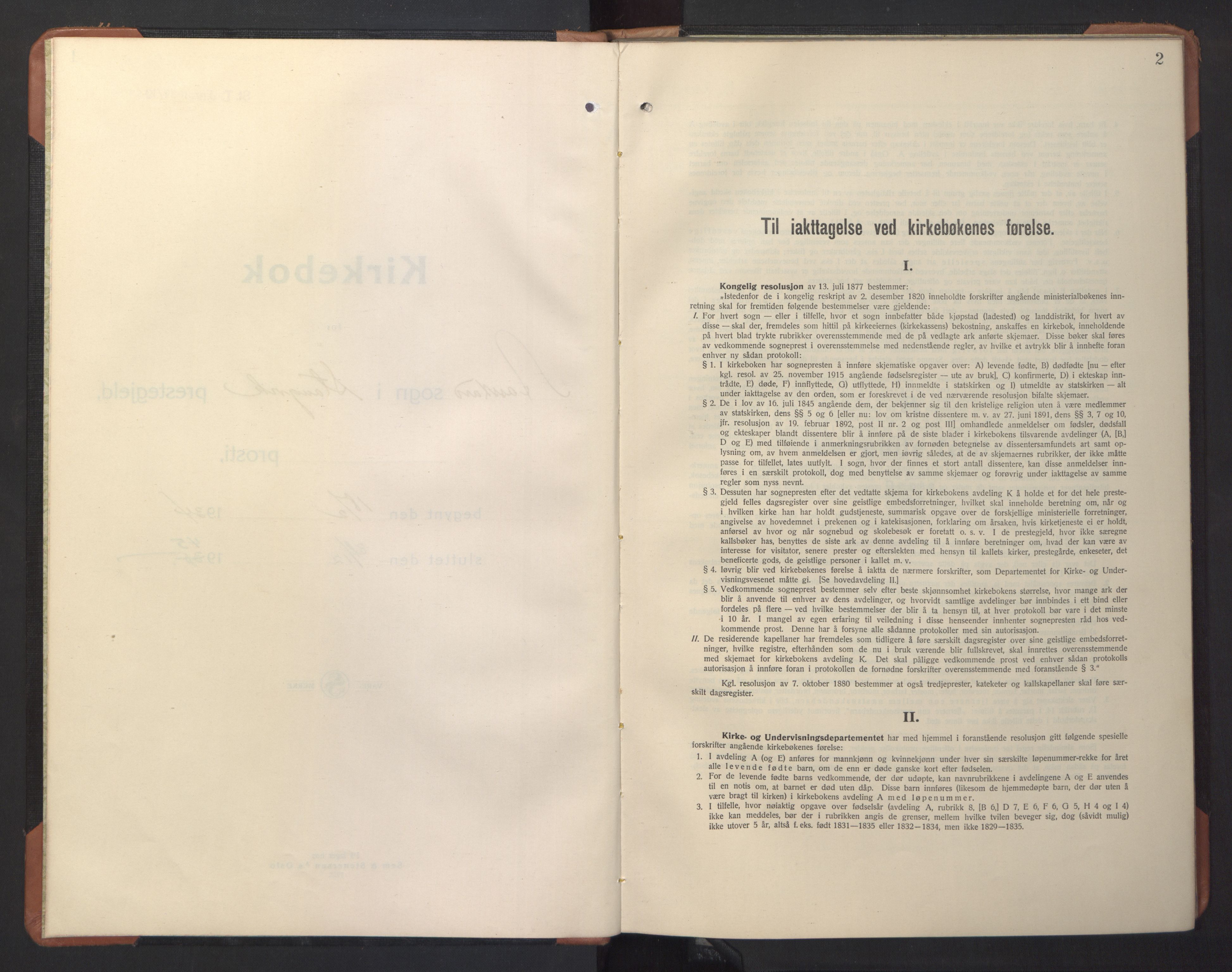 Ministerialprotokoller, klokkerbøker og fødselsregistre - Møre og Romsdal, AV/SAT-A-1454/594/L1038: Parish register (copy) no. 594C01, 1934-1946, p. 2