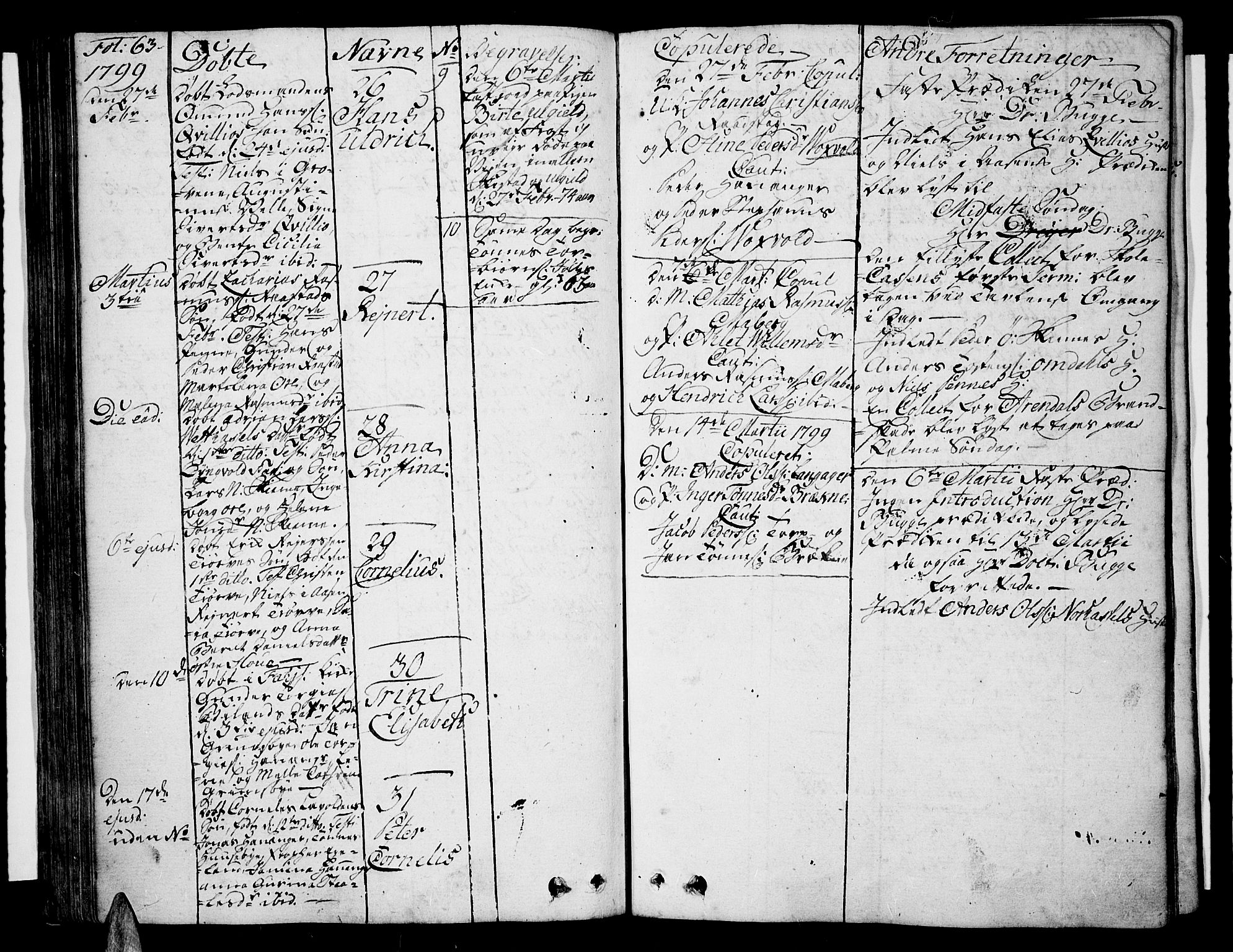 Lista sokneprestkontor, AV/SAK-1111-0027/F/Fa/L0005: Parish register (official) no. A 5, 1795-1823, p. 64