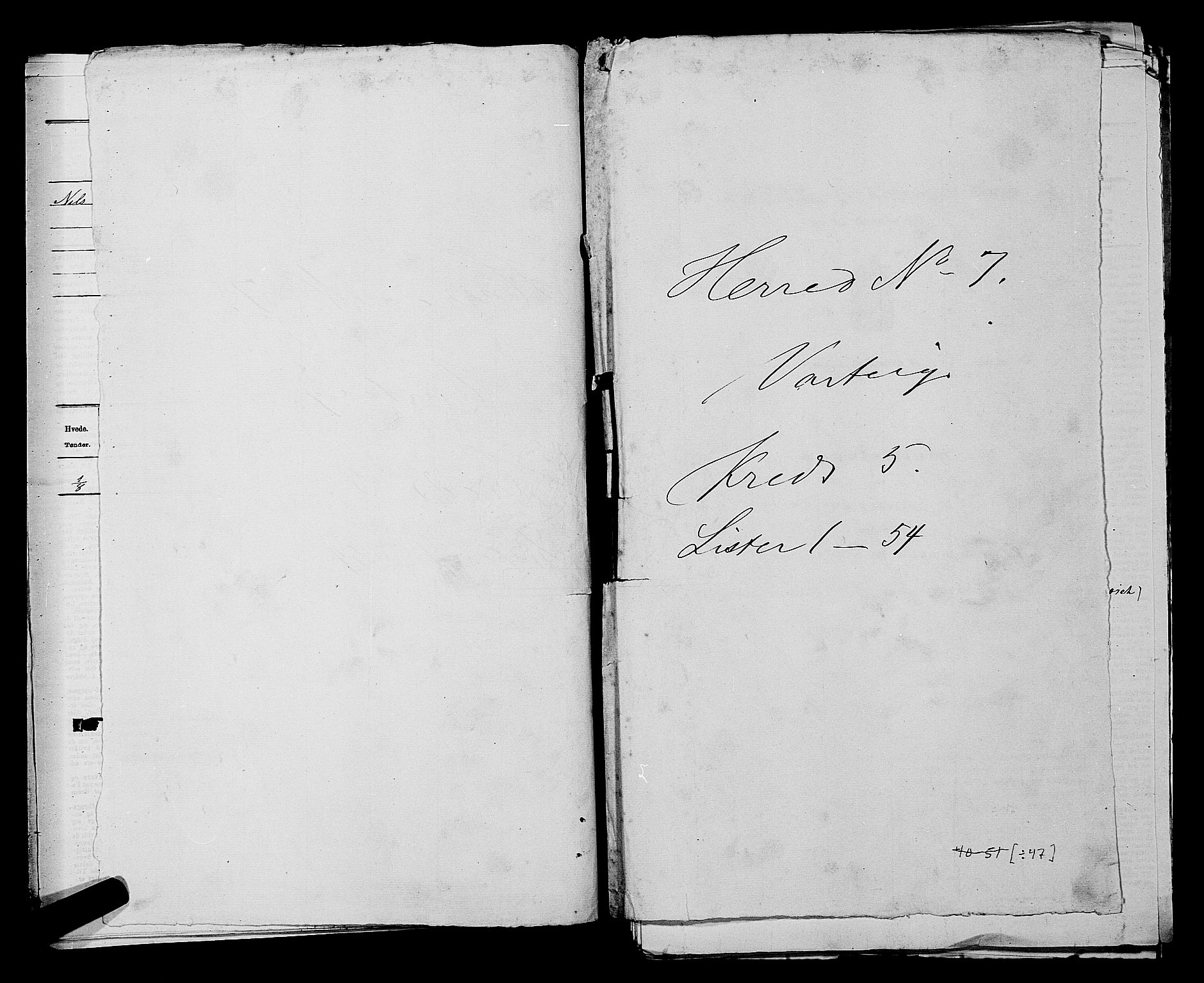RA, 1875 census for 0114P Varteig, 1875, p. 409