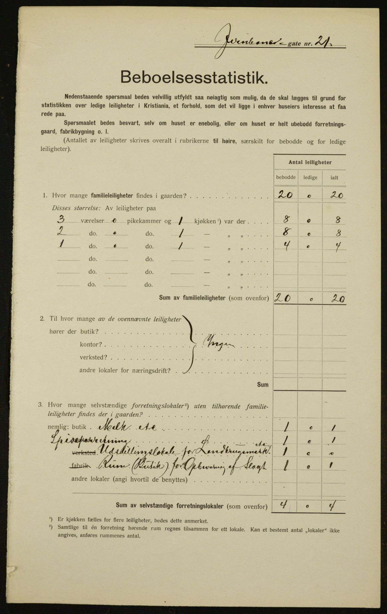 OBA, Municipal Census 1912 for Kristiania, 1912, p. 47224
