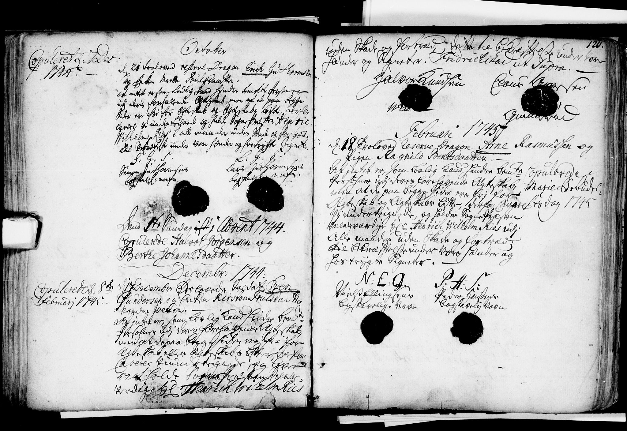 Glemmen prestekontor Kirkebøker, SAO/A-10908/F/Fa/L0001: Parish register (official) no. 1, 1733-1759, p. 120