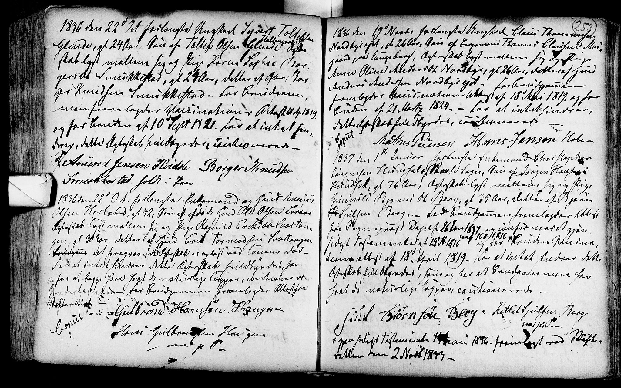 Lardal kirkebøker, AV/SAKO-A-350/F/Fa/L0004: Parish register (official) no. i 4, 1733-1815, p. 253