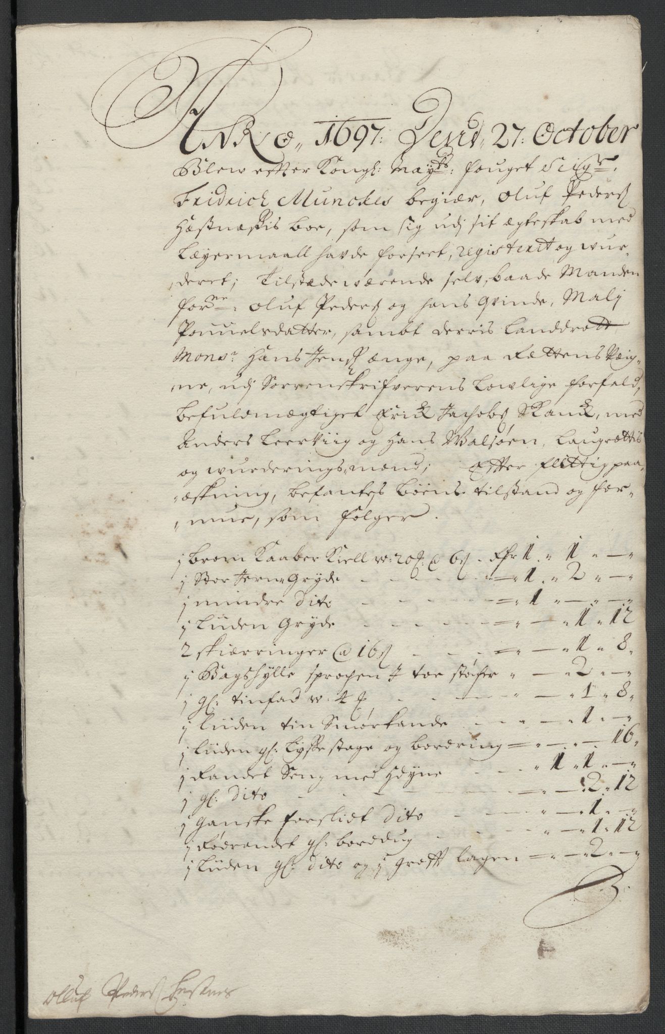 Rentekammeret inntil 1814, Reviderte regnskaper, Fogderegnskap, AV/RA-EA-4092/R56/L3737: Fogderegnskap Nordmøre, 1697-1698, p. 116