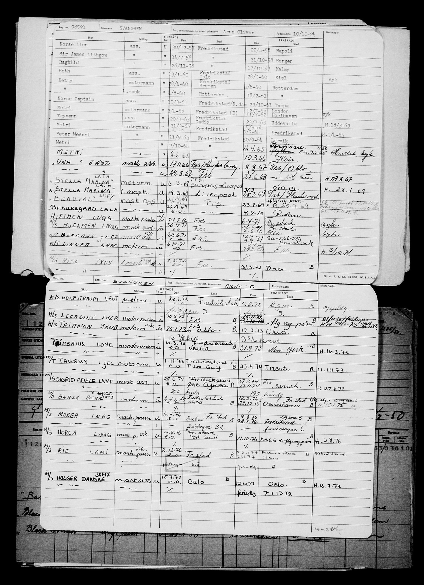 Direktoratet for sjømenn, AV/RA-S-3545/G/Gb/L0237: Hovedkort, 1924, p. 25