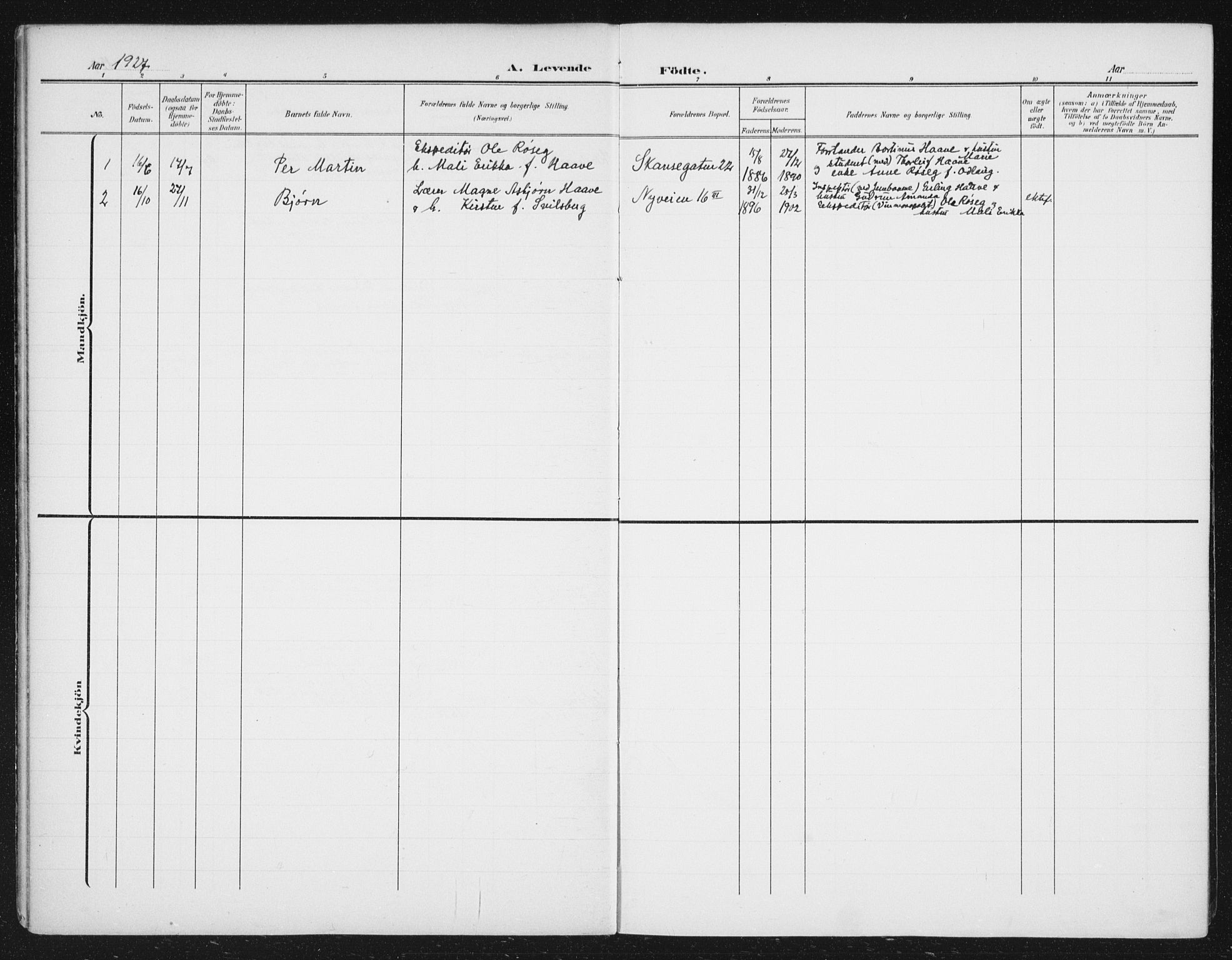 Ministerialprotokoller, klokkerbøker og fødselsregistre - Sør-Trøndelag, SAT/A-1456/623/L0479: Parish register (copy) no. 623C02, 1907-1933