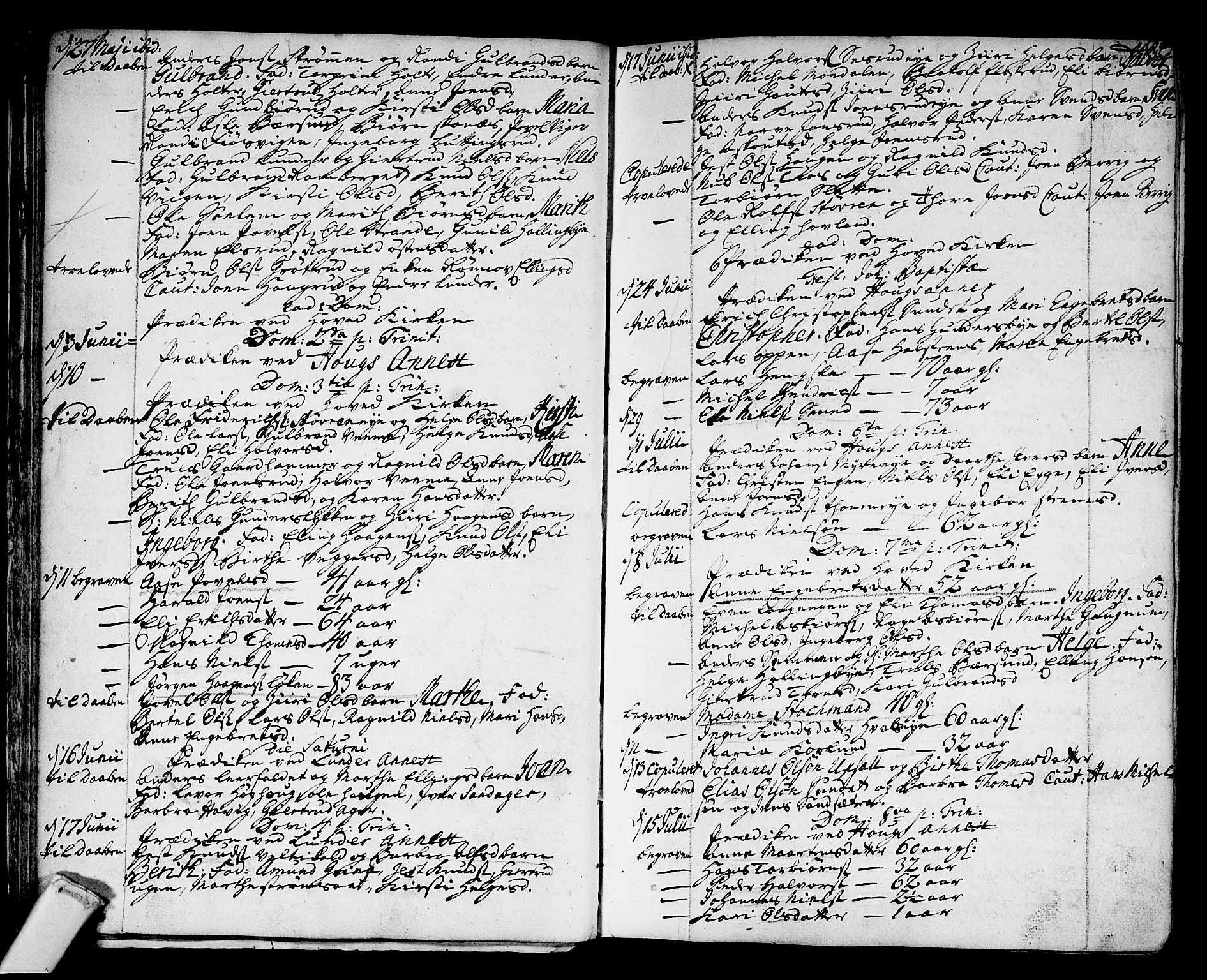 Norderhov kirkebøker, SAKO/A-237/F/Fa/L0003a: Parish register (official) no. 3, 1740-1757, p. 24