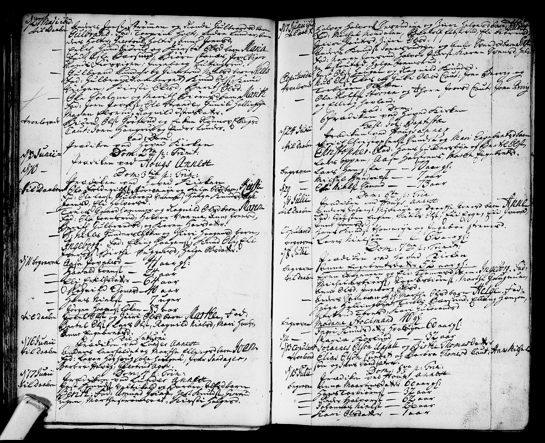 Norderhov kirkebøker, AV/SAKO-A-237/F/Fa/L0003a: Parish register (official) no. 3, 1740-1757, p. 24