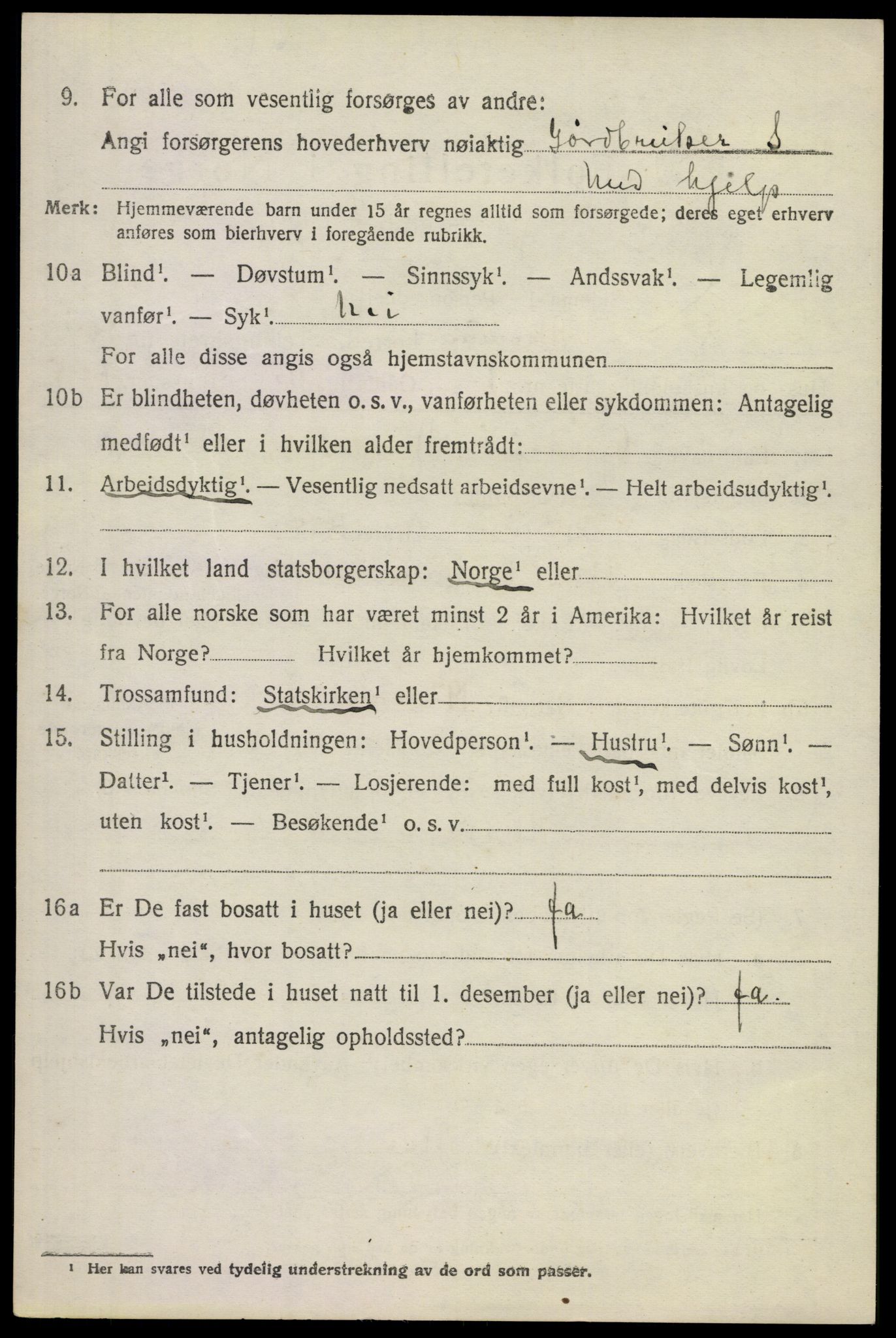 SAKO, 1920 census for Modum, 1920, p. 25266