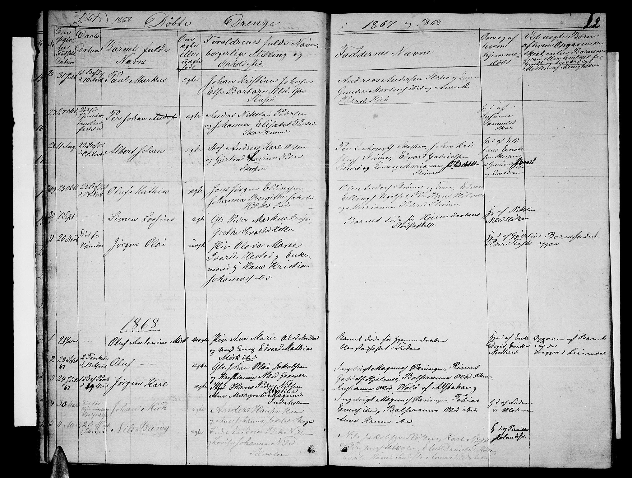 Ministerialprotokoller, klokkerbøker og fødselsregistre - Nordland, AV/SAT-A-1459/834/L0512: Parish register (copy) no. 834C03, 1862-1877, p. 22