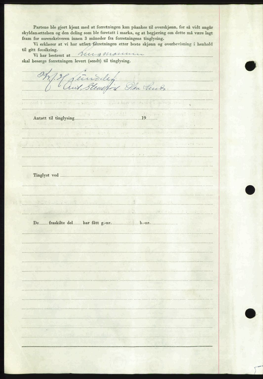 Moss sorenskriveri, AV/SAO-A-10168: Mortgage book no. A23, 1949-1949, Diary no: : 2393/1949