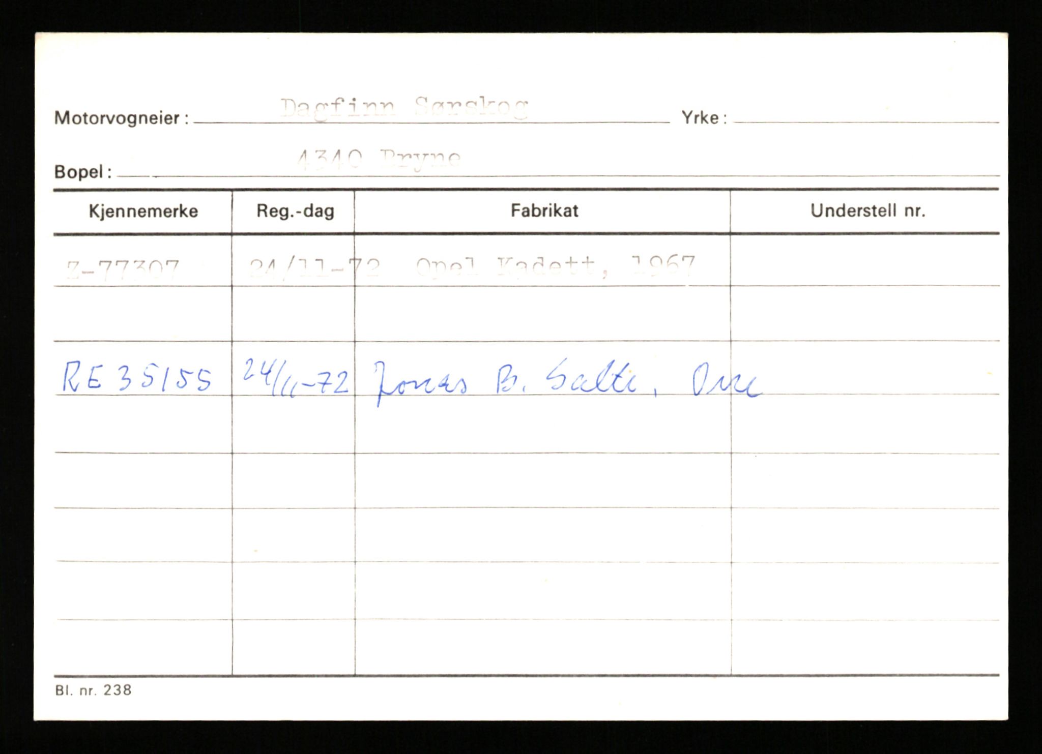 Stavanger trafikkstasjon, AV/SAST-A-101942/0/G/L0008: Registreringsnummer: 67519 - 84533, 1930-1971, p. 1285