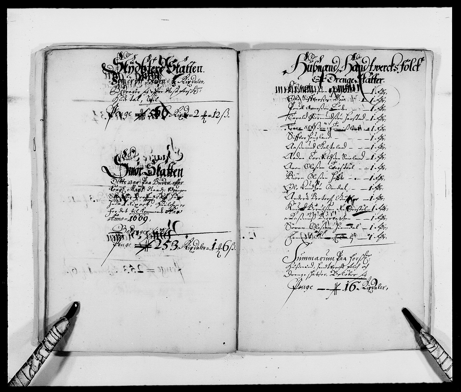Rentekammeret inntil 1814, Reviderte regnskaper, Fogderegnskap, RA/EA-4092/R40/L2431: Fogderegnskap Råbyggelag, 1664-1668, p. 328
