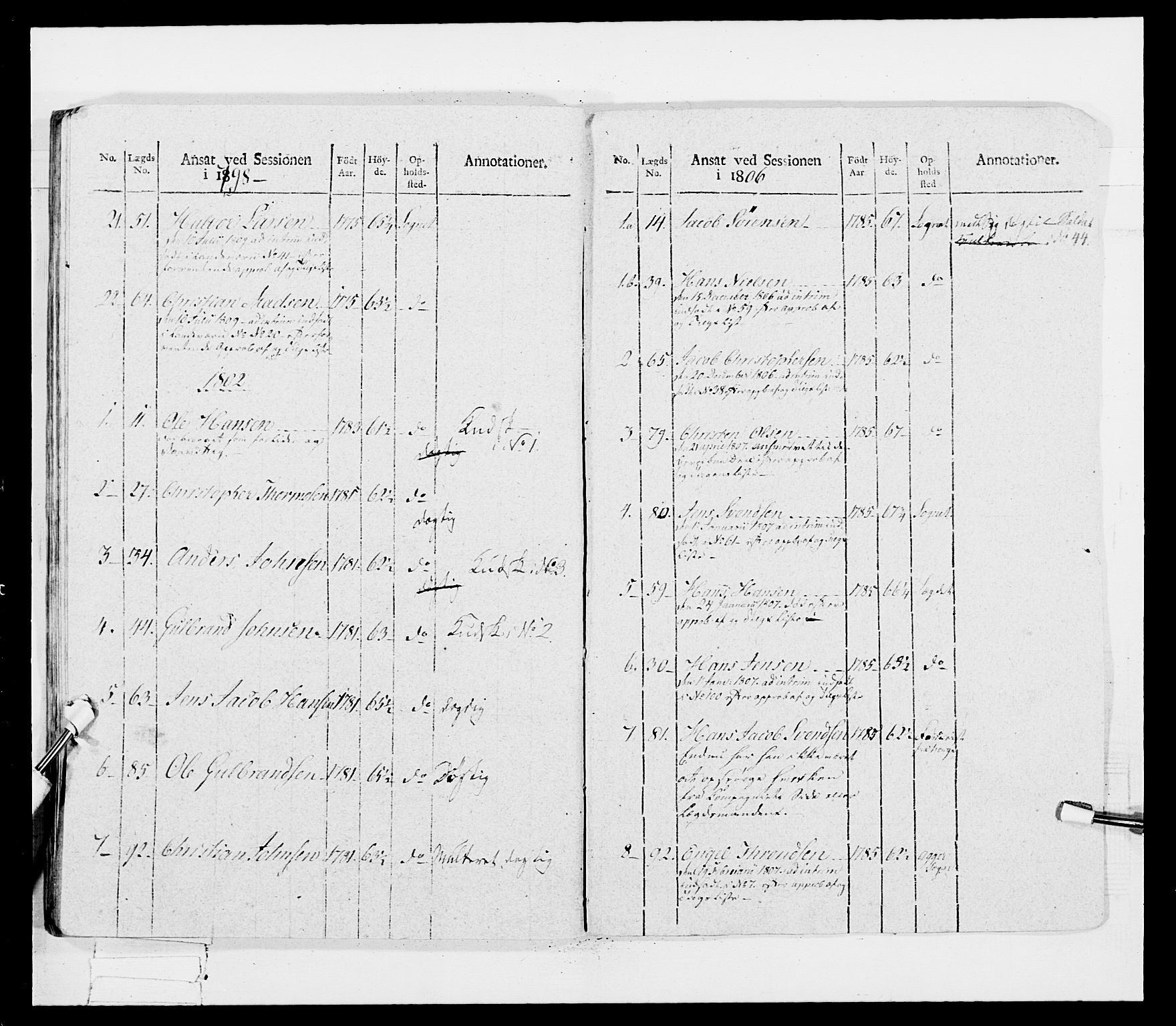 Generalitets- og kommissariatskollegiet, Det kongelige norske kommissariatskollegium, AV/RA-EA-5420/E/Eh/L0033: Nordafjelske gevorbne infanteriregiment, 1810, p. 95