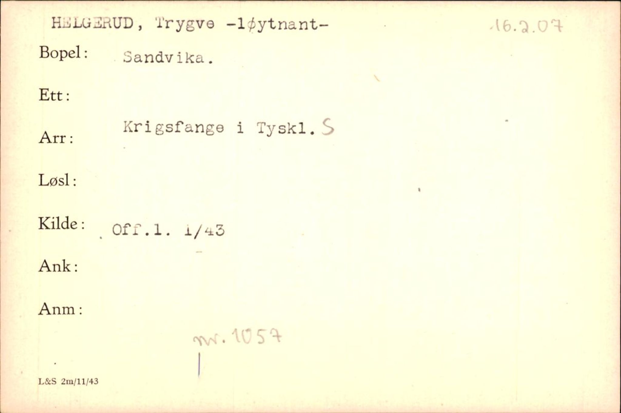 Forsvaret, Forsvarets krigshistoriske avdeling, AV/RA-RAFA-2017/Y/Yf/L0200: II-C-11-2102  -  Norske krigsfanger i Tyskland, 1940-1945, p. 415